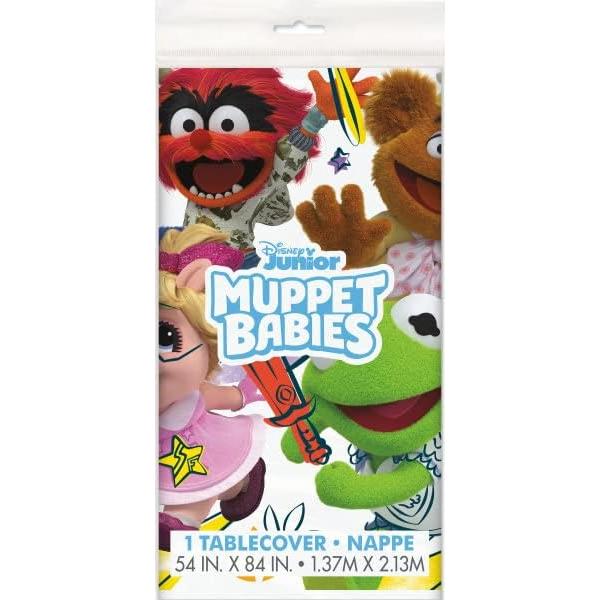 Suministros de Fiesta Cumpleaños Muppet Babies - 2 Manteles Plástico