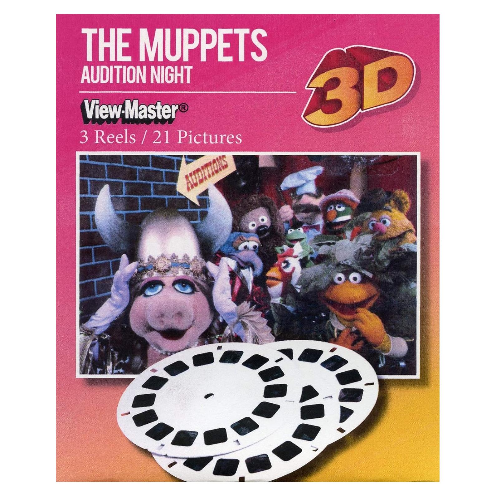 Set Clásico ViewMaster Noche de Audición de los Muppets