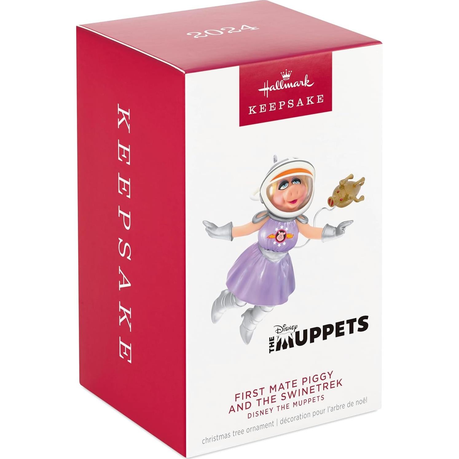 Adorno Navideño Hallmark 2024 Cerdita y El Swinetrek