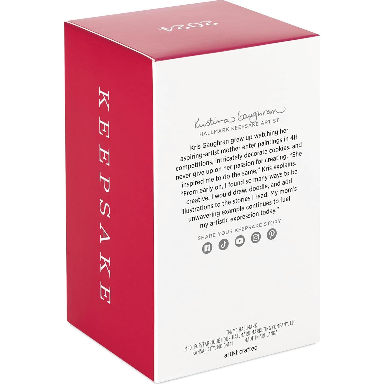 Adorno Navideño Hallmark 2024 Cerdita y El Swinetrek