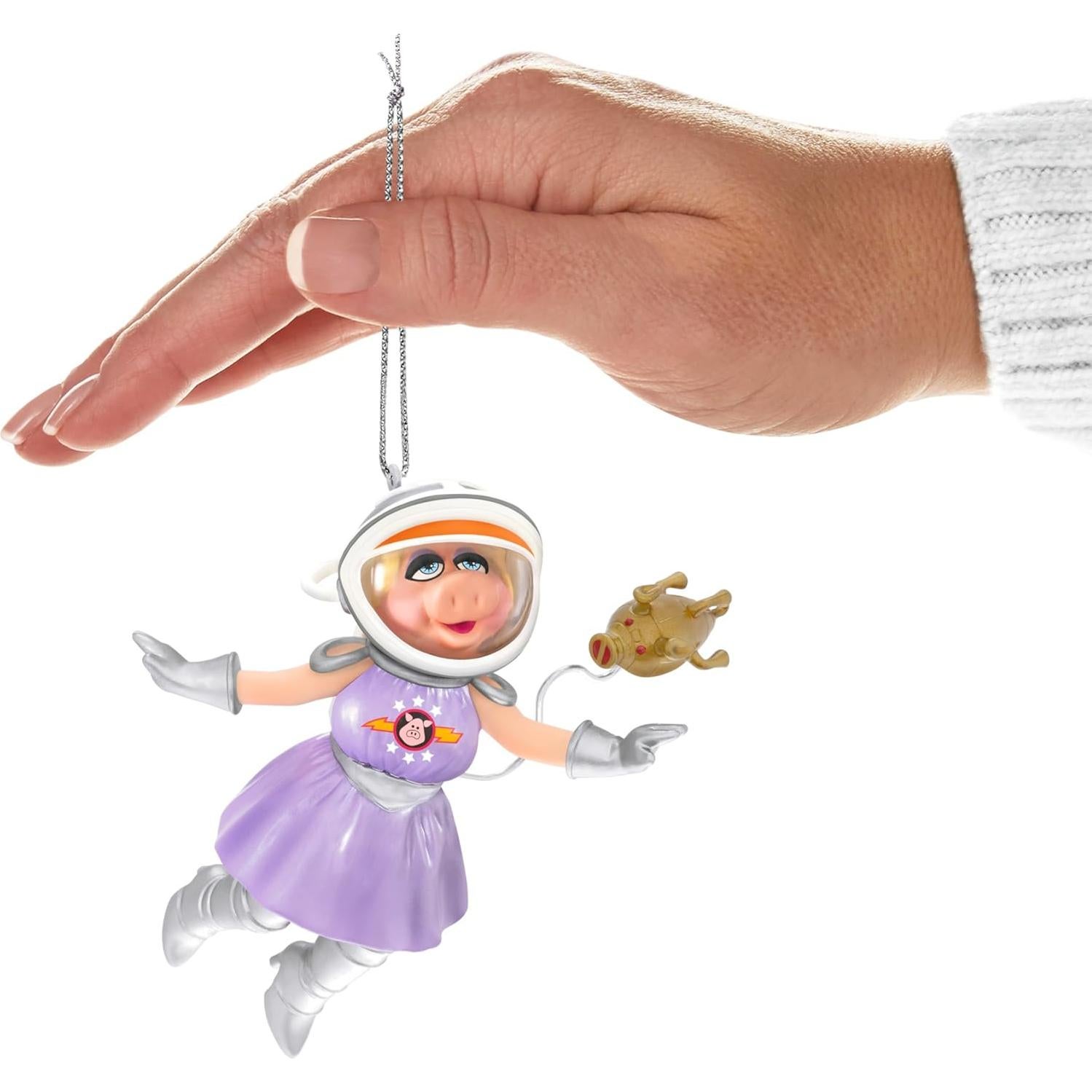 Adorno Navideño Hallmark 2024 Cerdita y El Swinetrek