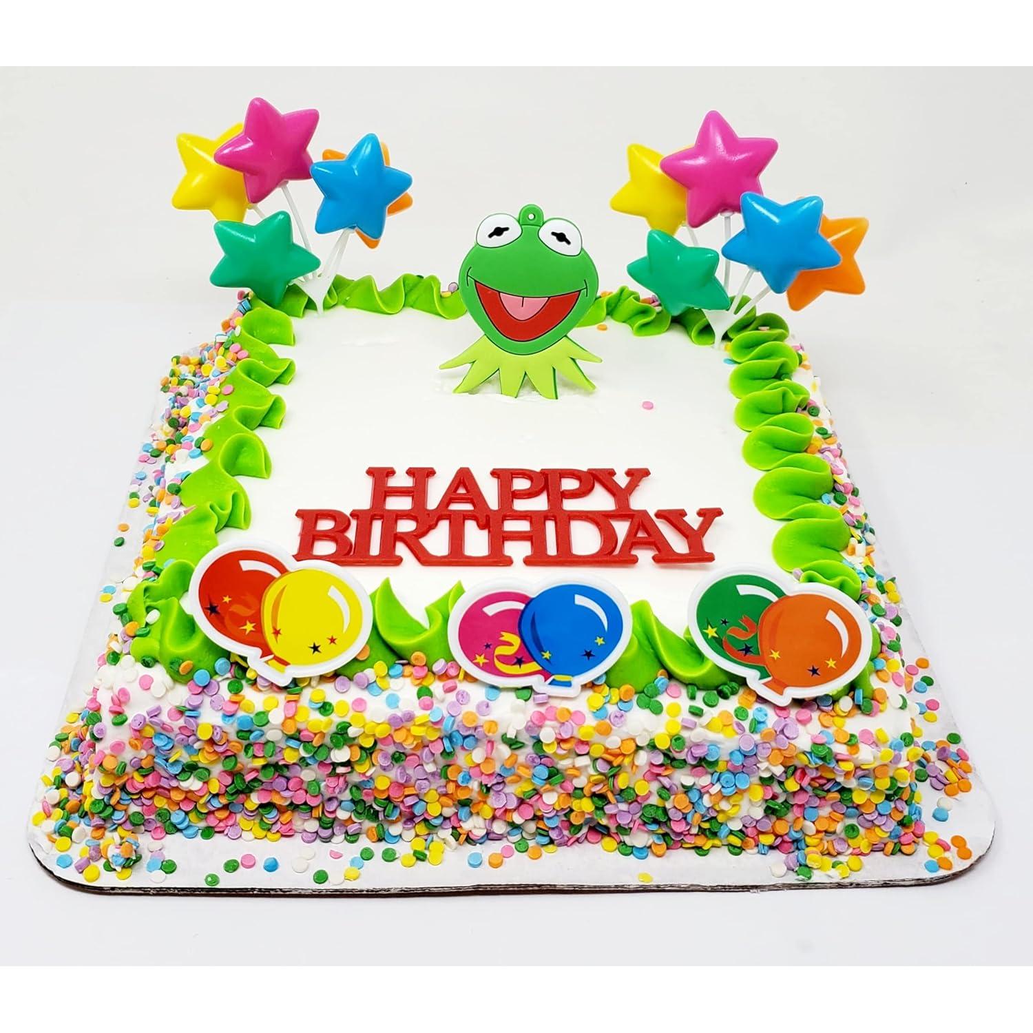 Adorno de Pastel Kermit la Rana Muppets 25.2x9.9cm