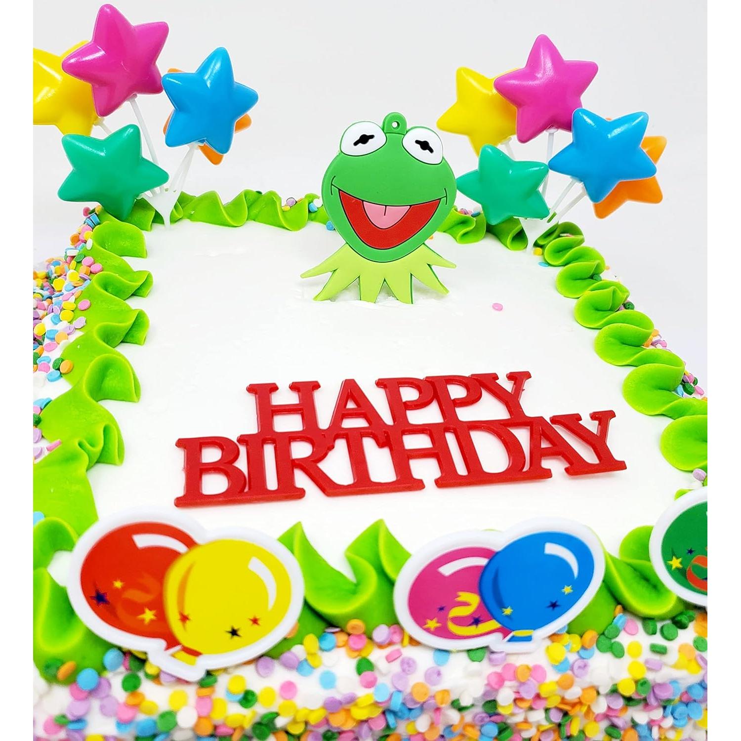 Adorno de Pastel Kermit la Rana Muppets 25.2x9.9cm