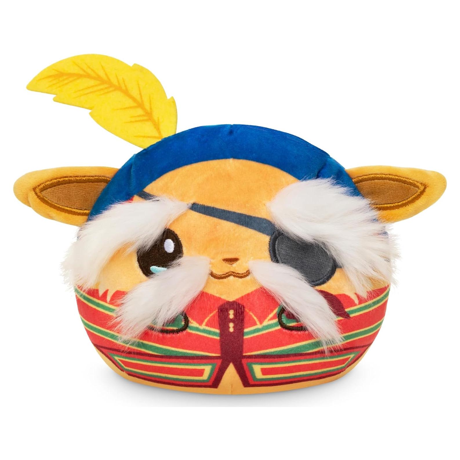Peluche Reversible TeeTurtle Sir Didymus y Ambrosius 10 cm