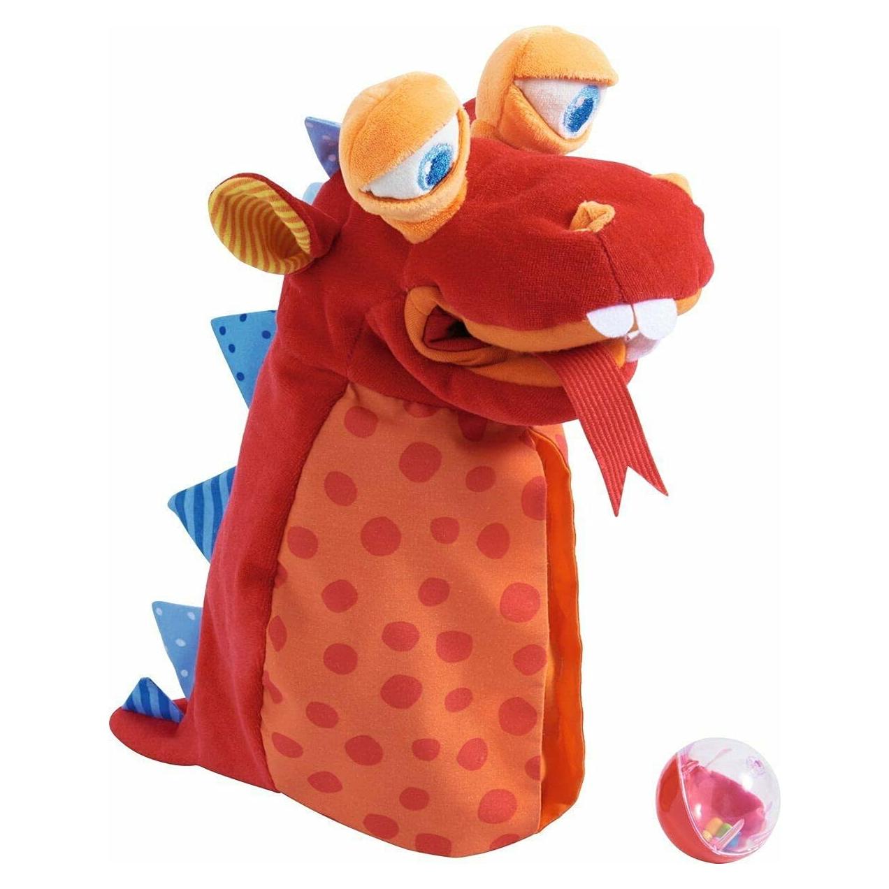 Títere de Mano Dragón HABA 40 cm Juguete Educativo para Niños