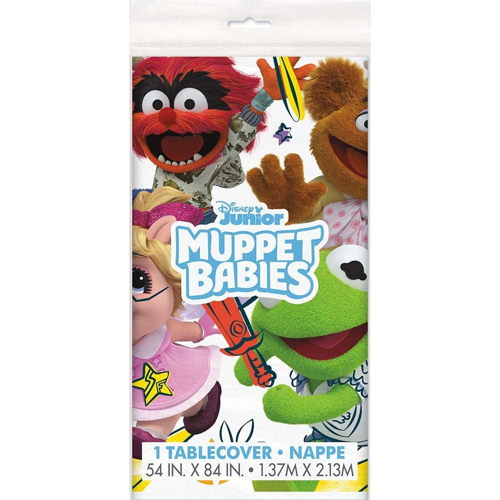 Cubierta de Mesa Plástica Muppet Babies Única 135 x 216 cm