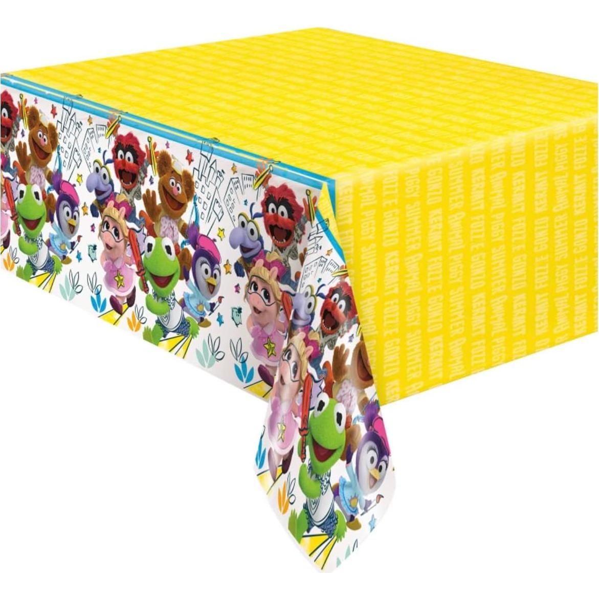 Cubierta de Mesa Plástica Muppet Babies Única 135 x 216 cm