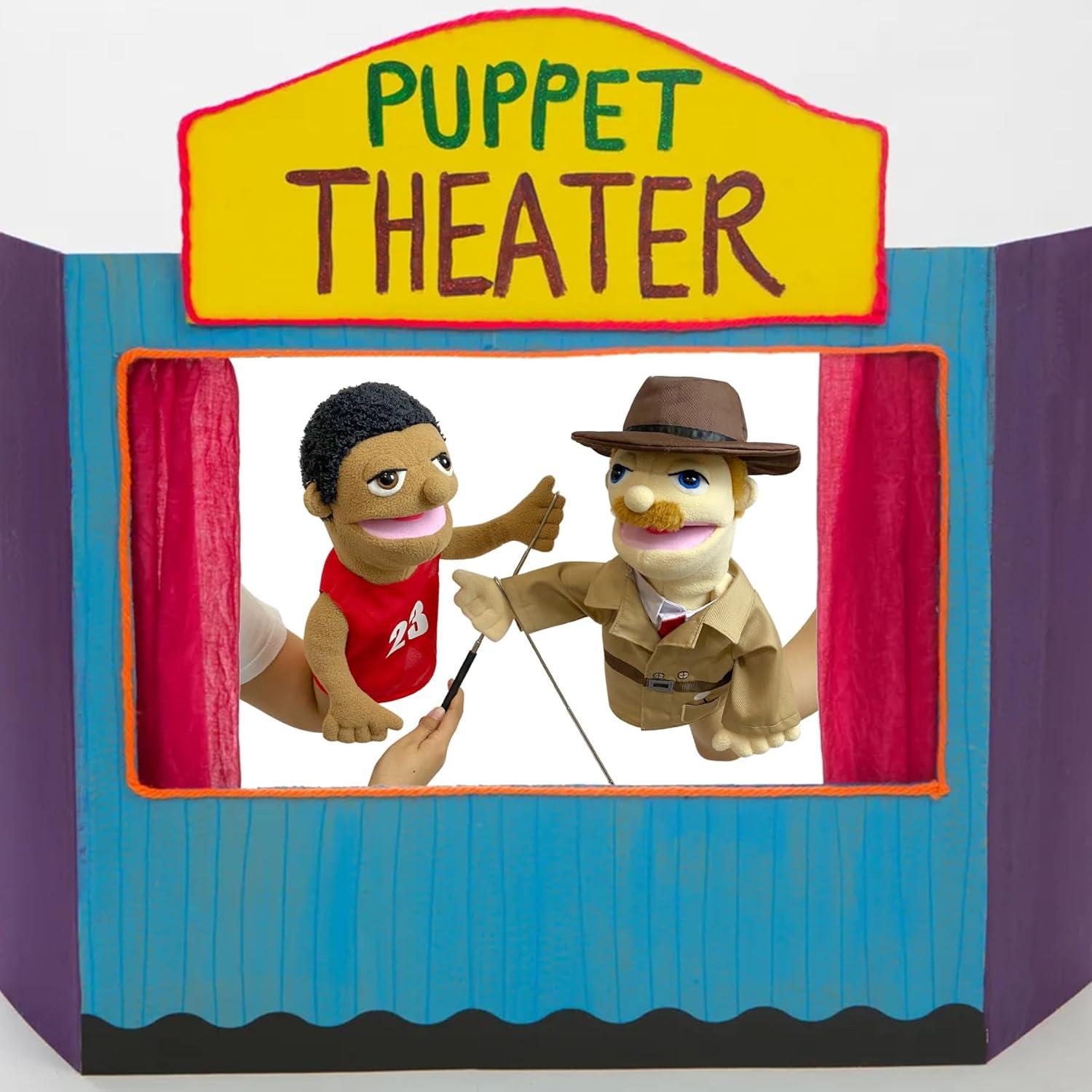 Títere de Ventrílocuo Okegztoa 40.64 cm Detective para Niños