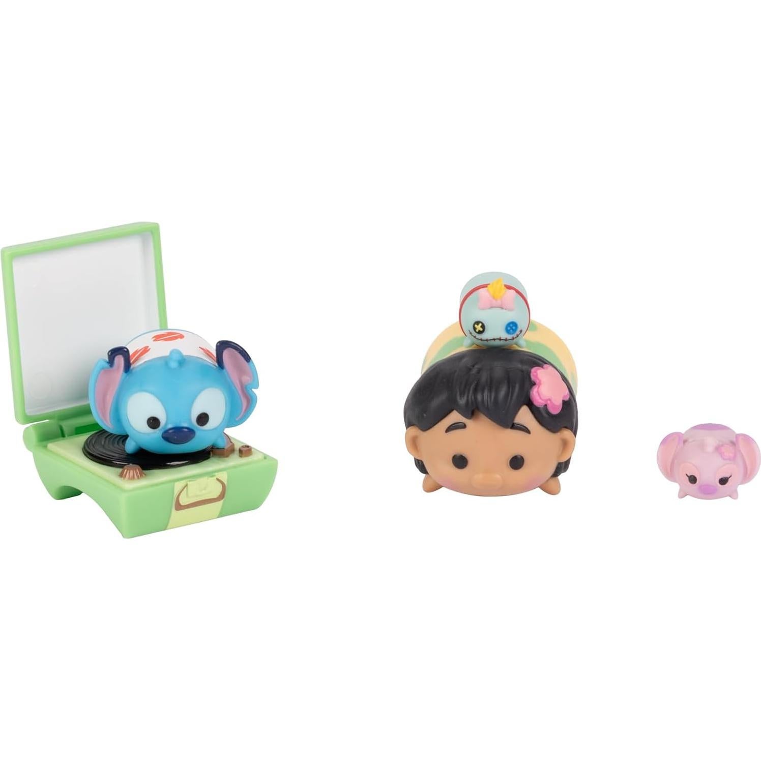 Conjunto de Figuras Lilo y Stitch Tsum Tsum Disney - 4 Piezas