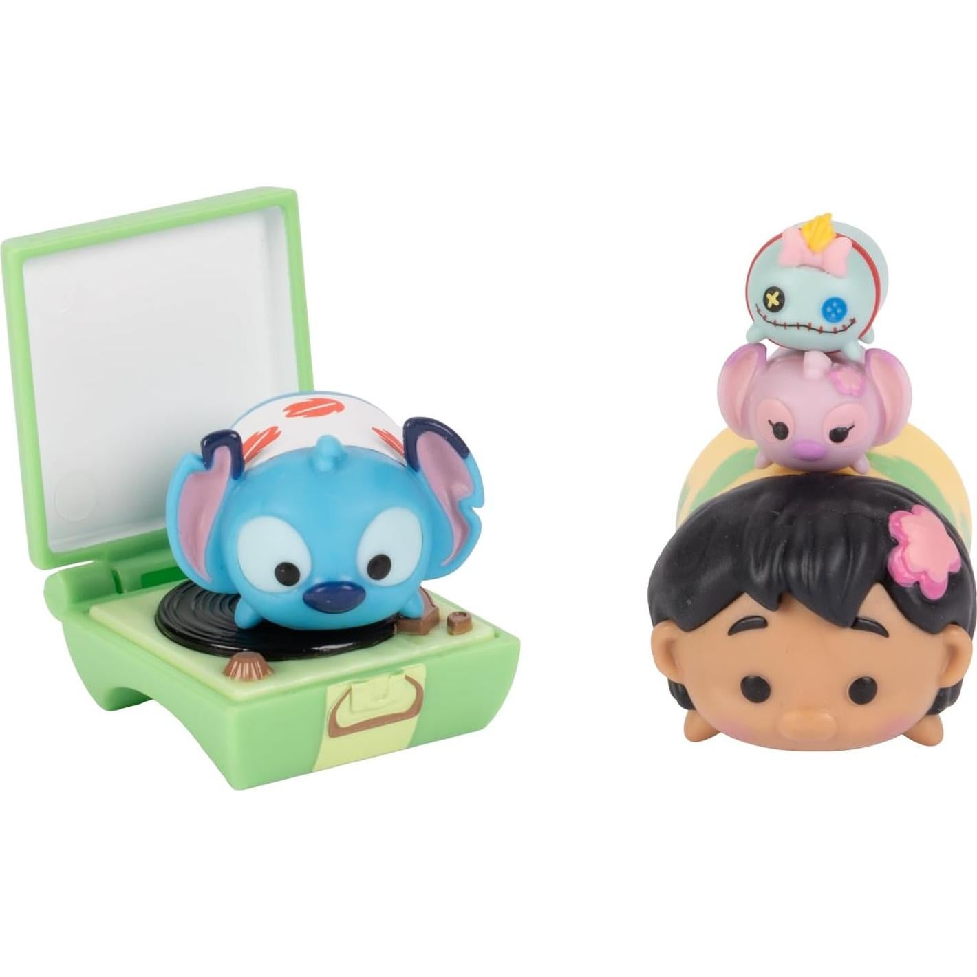 Conjunto de Figuras Lilo y Stitch Tsum Tsum Disney - 4 Piezas