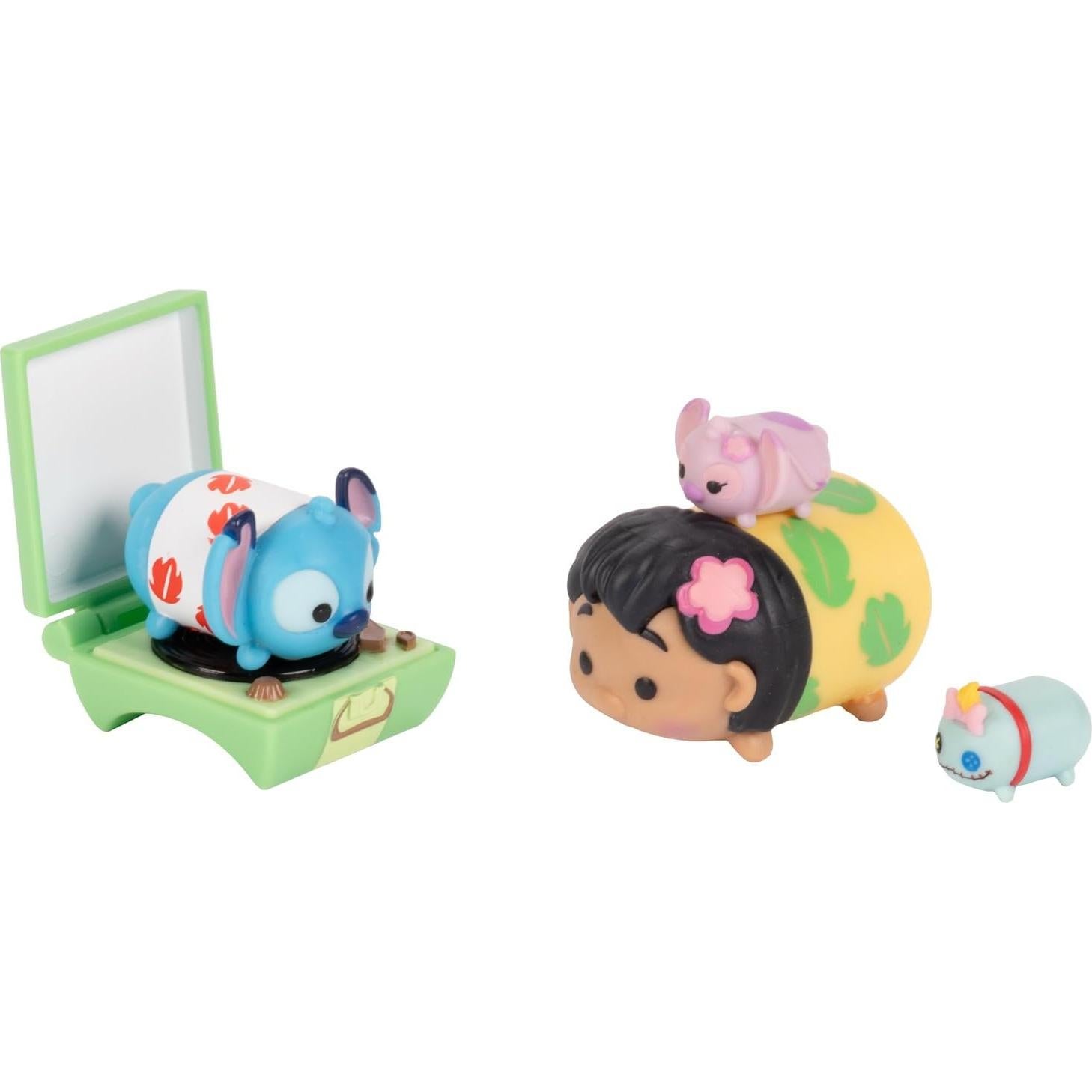 Conjunto de Figuras Lilo y Stitch Tsum Tsum Disney - 4 Piezas
