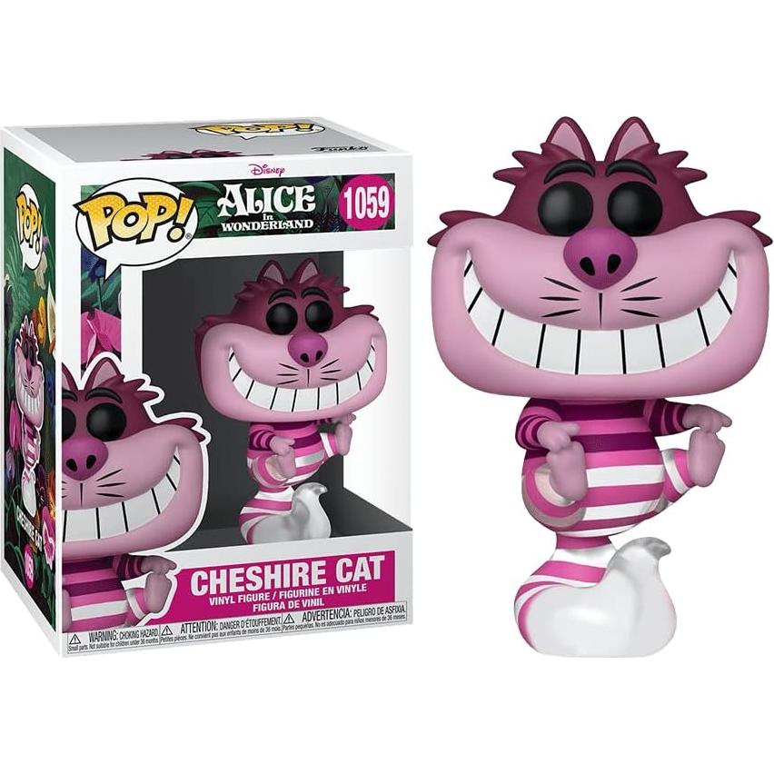 Figura de Vinilo Pop! Gato de Cheshire Funko 9.5 cm