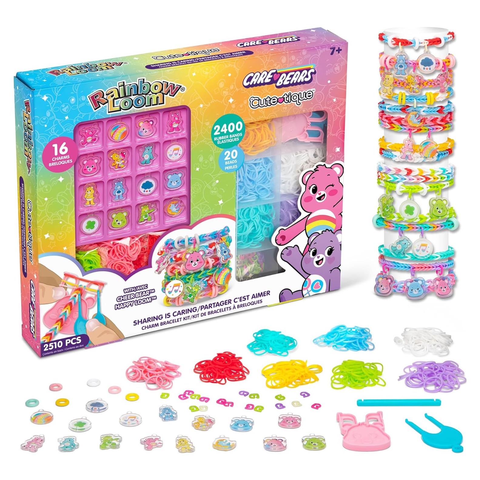Kit de Pulsera Rainbow Loom Care Bears - Compartir es Cuidar