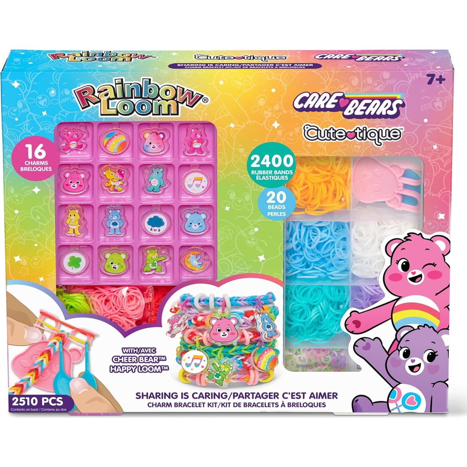 Kit de Pulsera Rainbow Loom Care Bears - Compartir es Cuidar