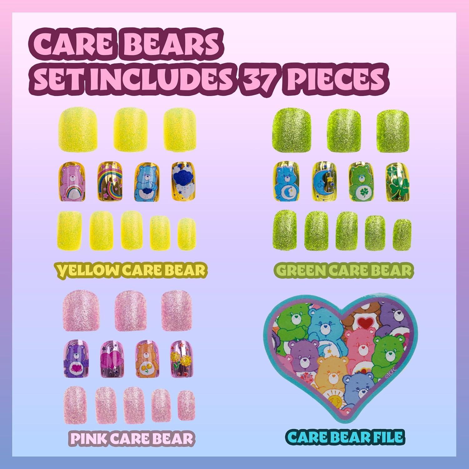 Uñas Postizas Care Bears 36 Piezas para Niñas - Townley Girl