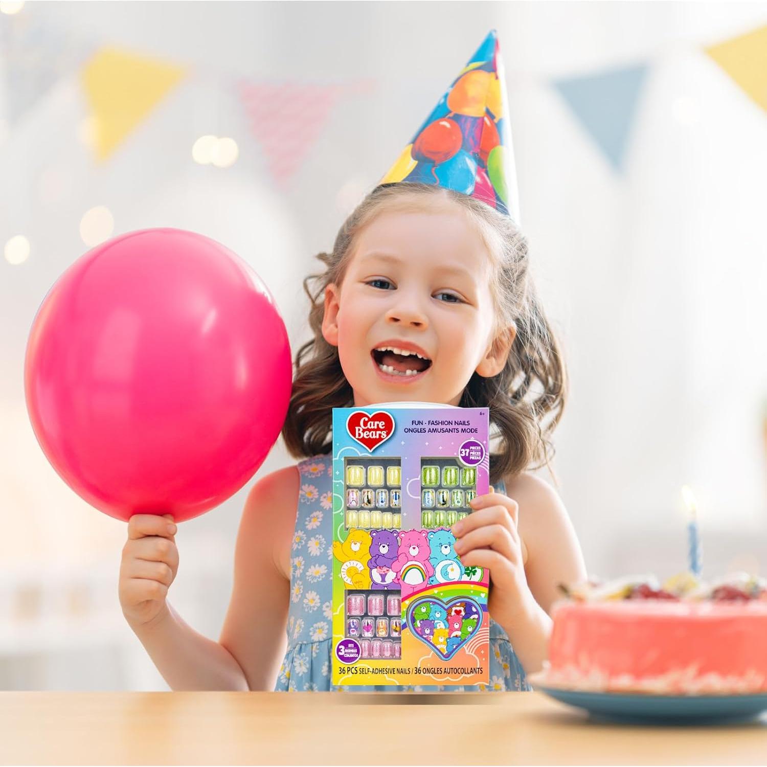 Uñas Postizas Care Bears 36 Piezas para Niñas - Townley Girl