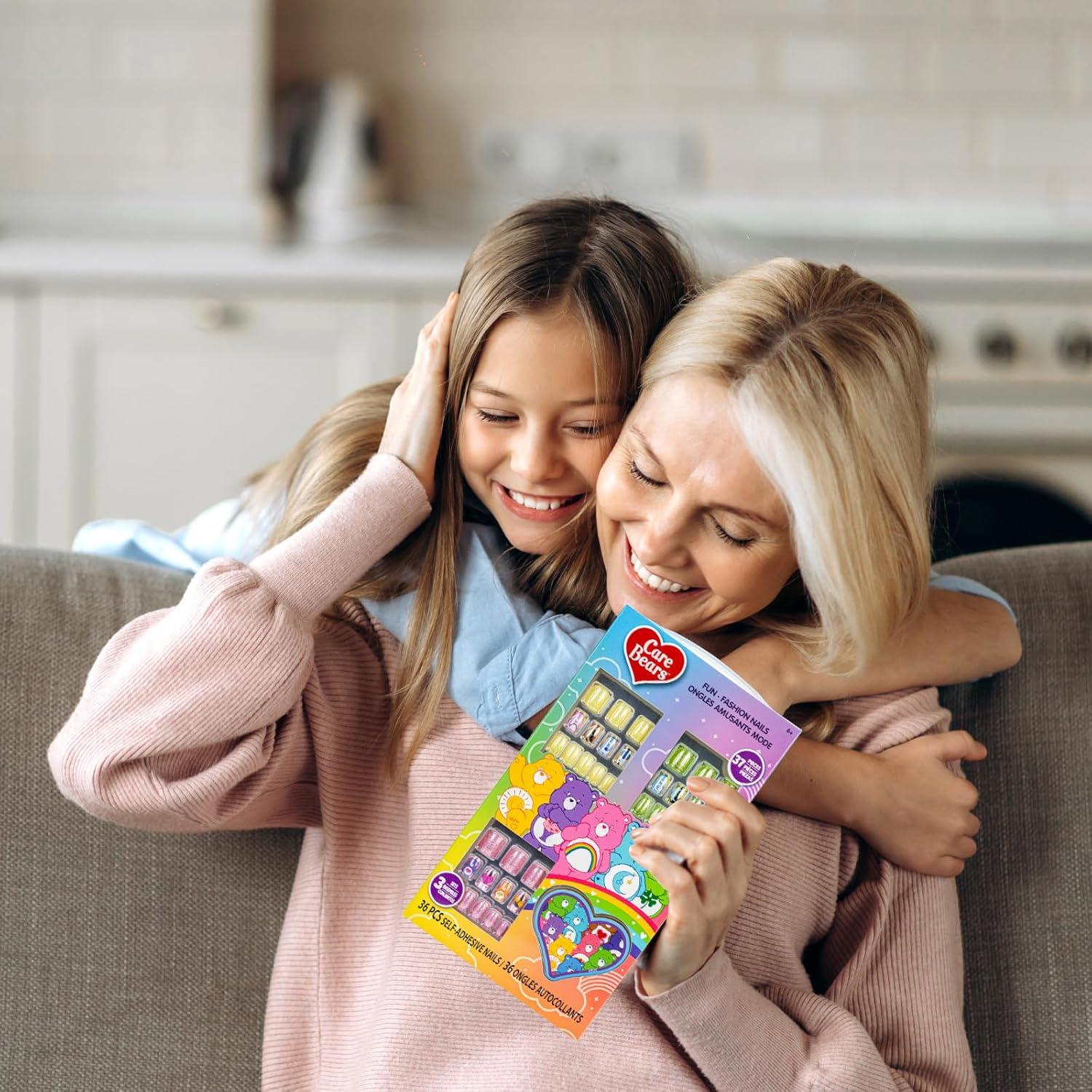 Uñas Postizas Care Bears 36 Piezas para Niñas - Townley Girl