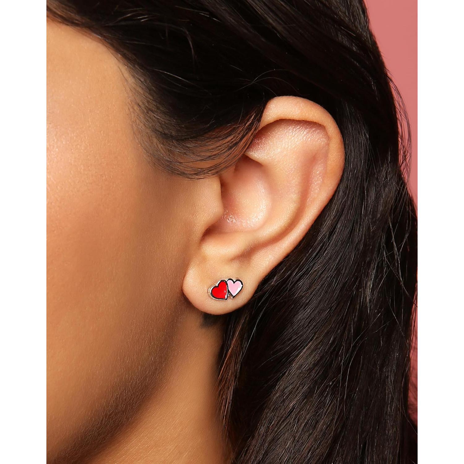 Pendientes de Stud Care Bears Sally Rose Set de 12