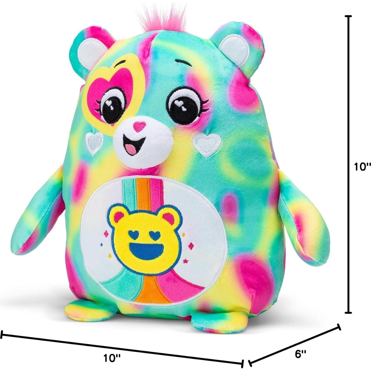 Peluche Care Bears Buenas Vibras Oso 25.4 cm - Suave y Apretable