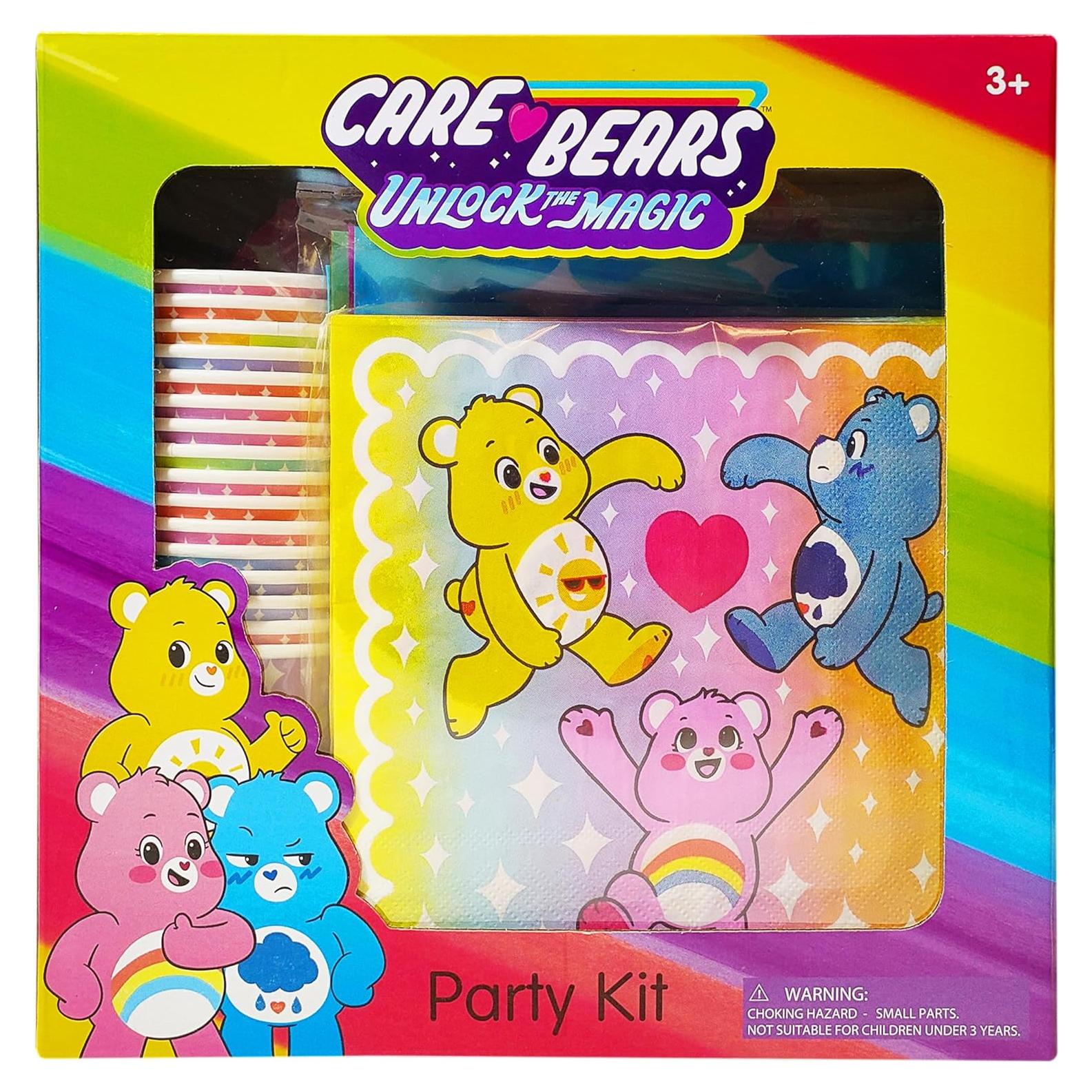 Kit de Decoración de Cumpleaños Care Bears 58 Piezas H.E.R.