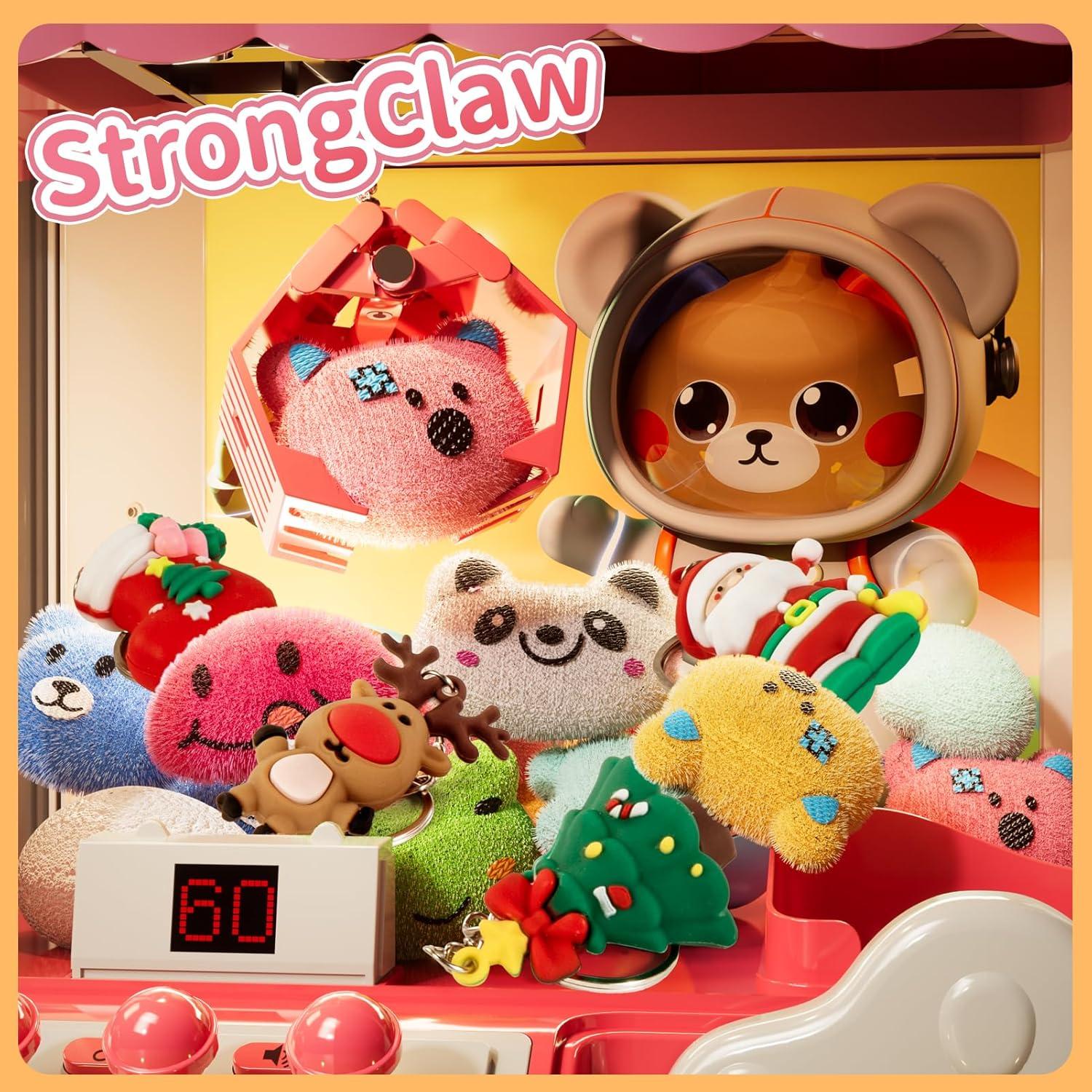 Máquina de Garras para Niños BLmukce con 36 Juguetes y Música