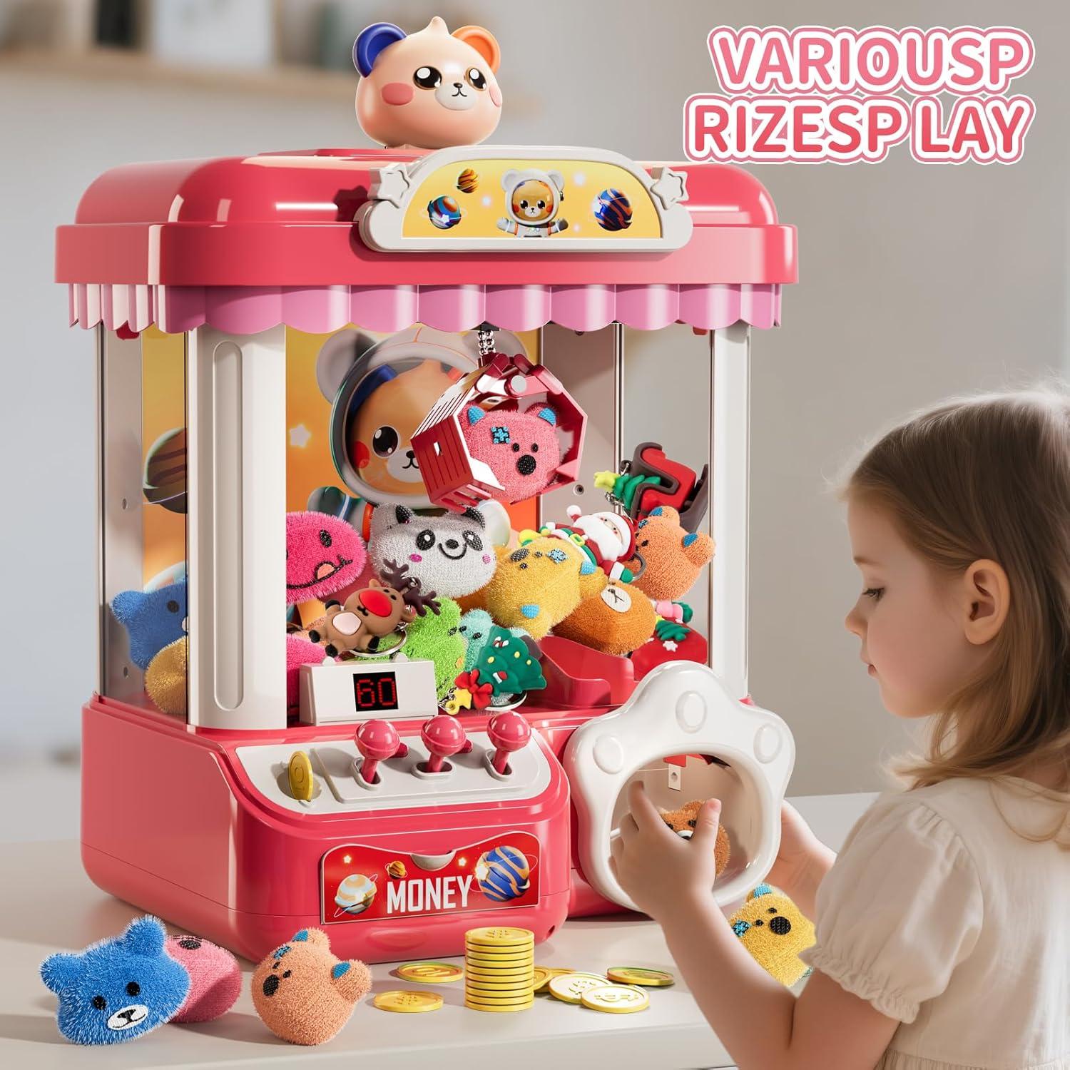 Máquina de Garras para Niños BLmukce con 36 Juguetes y Música