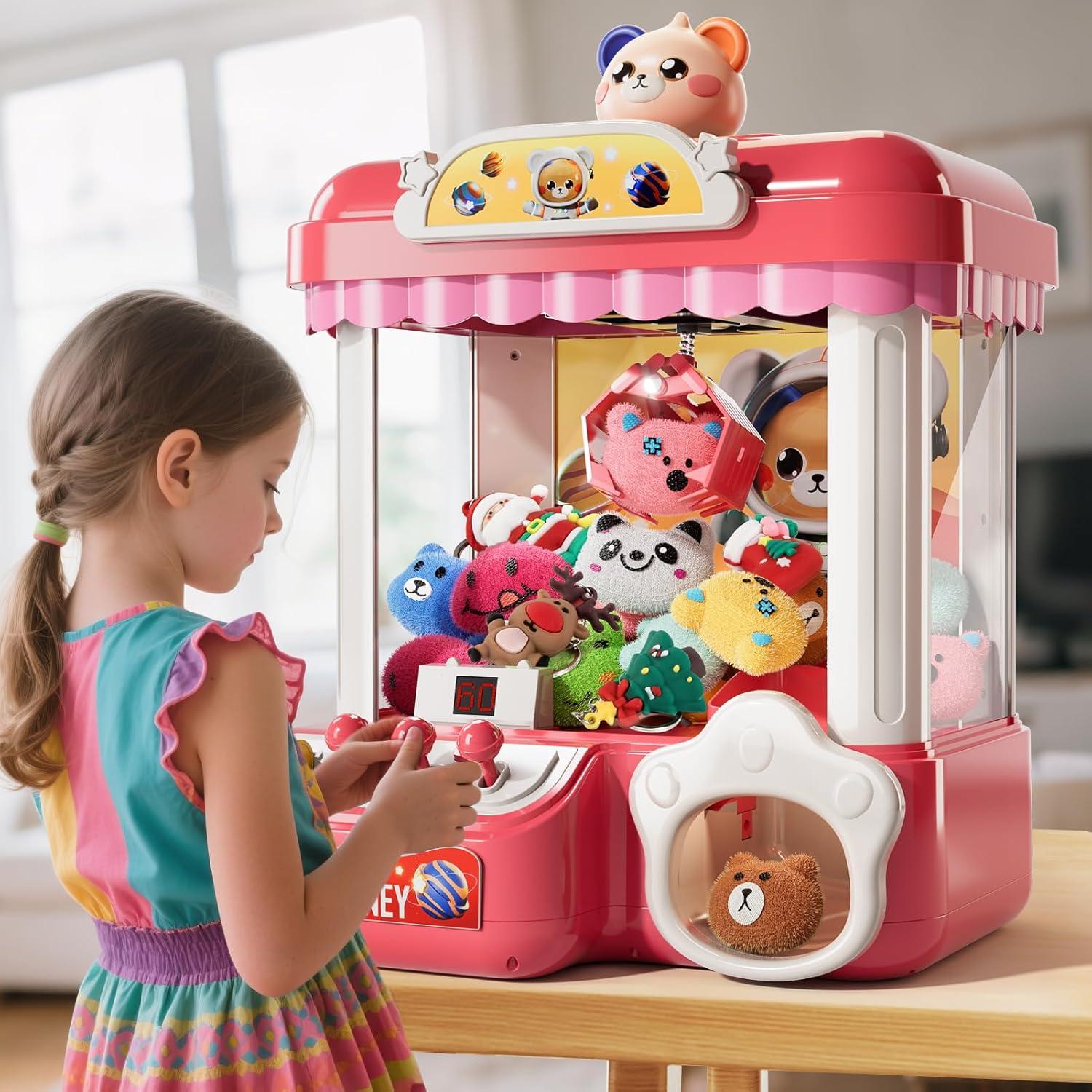 Máquina de Garras para Niños BLmukce con 36 Juguetes y Música