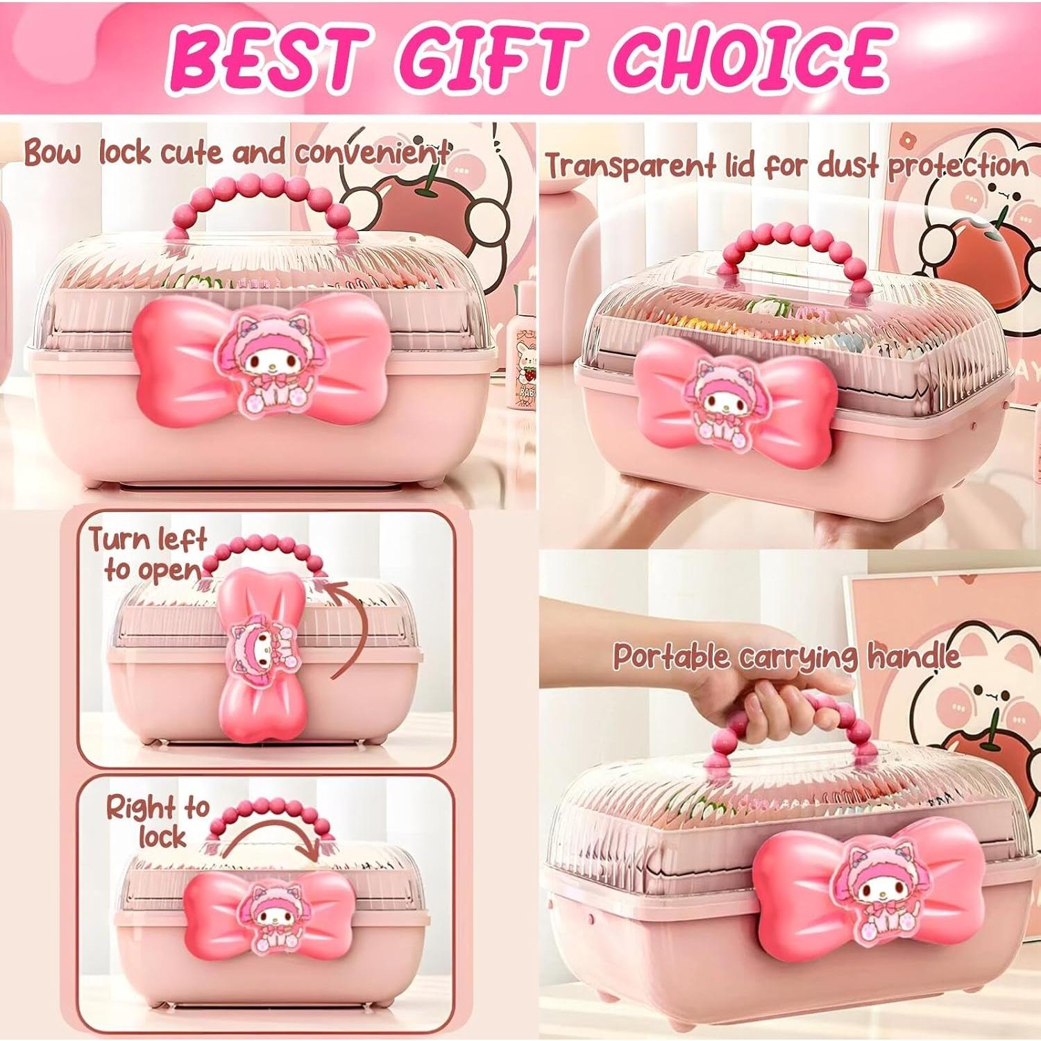 Kit de Burbuja de Cinta Nano Rosa Jimcii para Niños