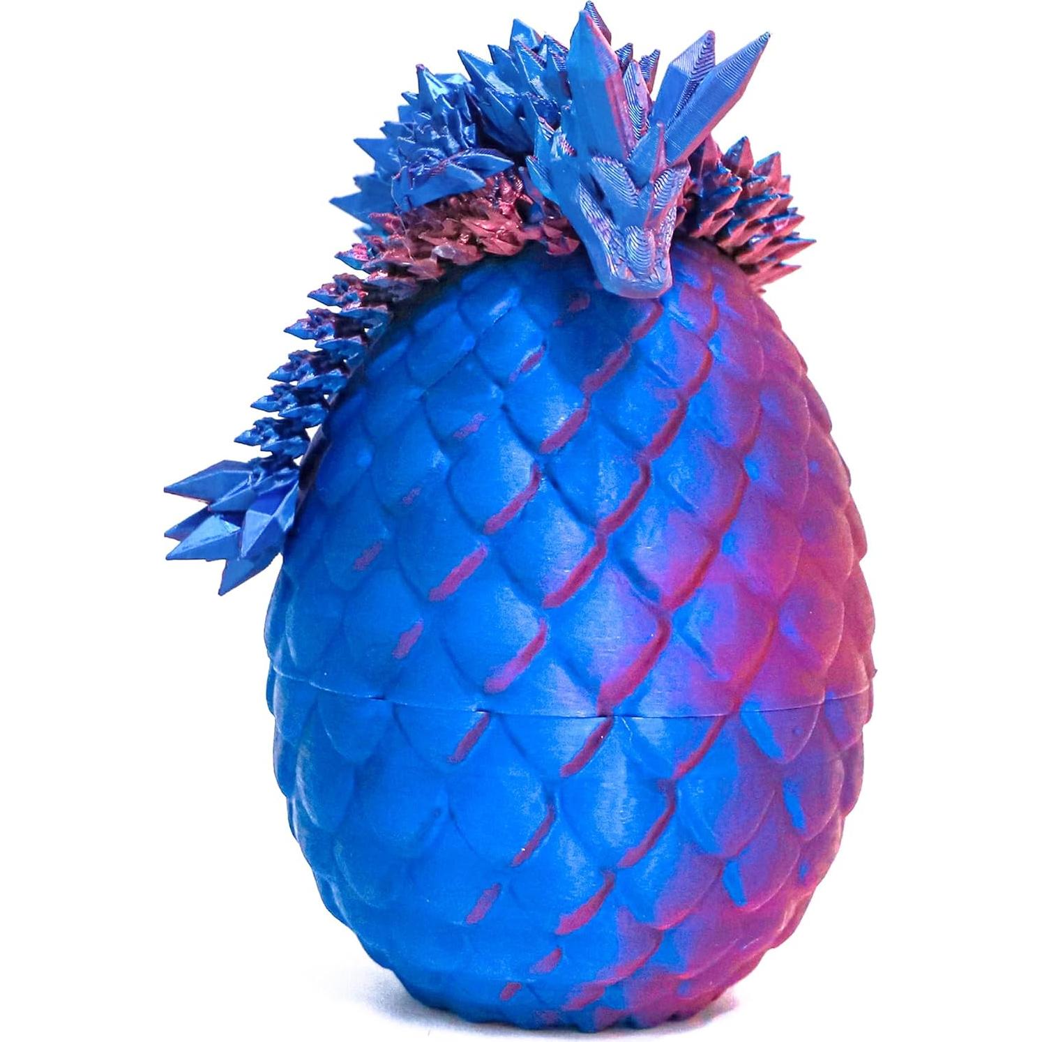 Huevo de Dragón Flavery con Dragón Articulado 30 cm