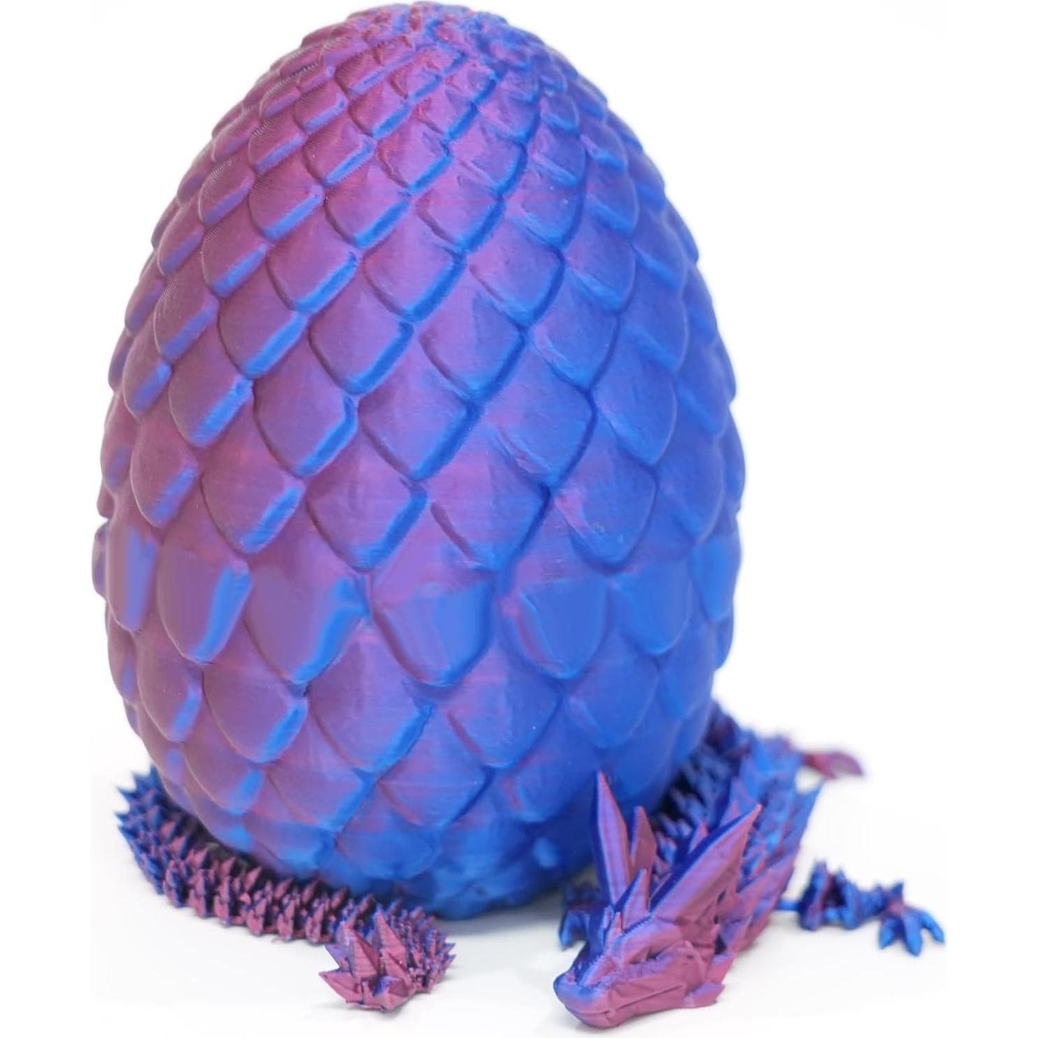 Huevo de Dragón Flavery con Dragón Articulado 30 cm
