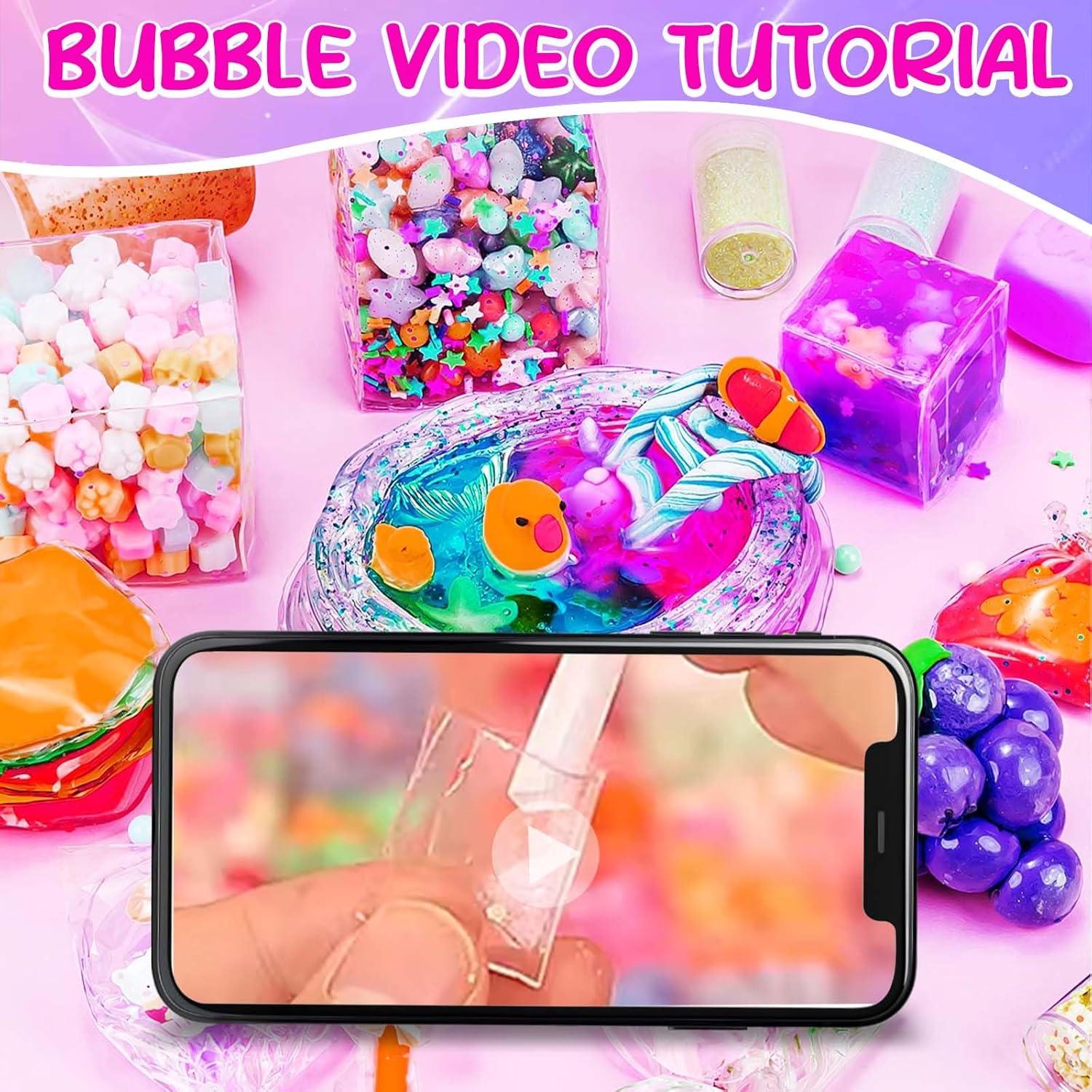 Kit de Burbujas de Nano Cinta ZiZa para Niños - Tutorial Incluido