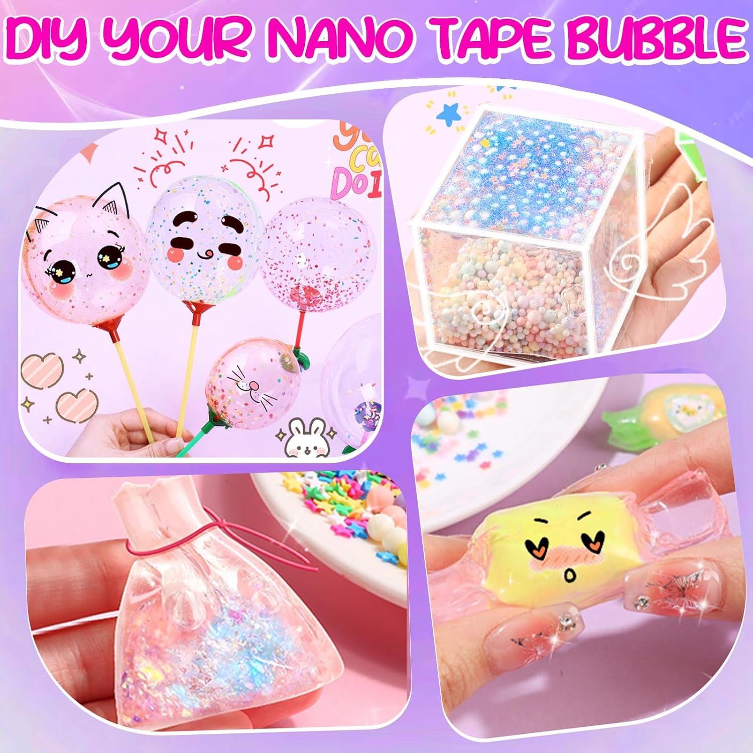 Kit de Burbujas de Nano Cinta ZiZa para Niños - Tutorial Incluido