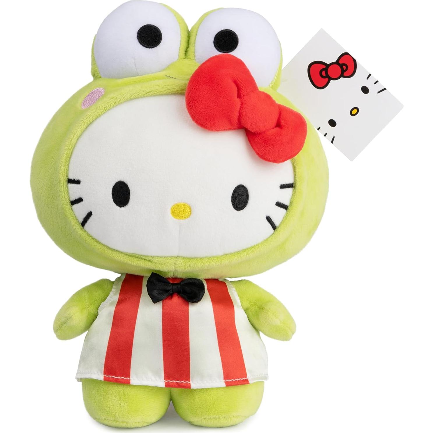Peluche GUND Hello Kitty Keroppi 24.1 cm Verde Premium