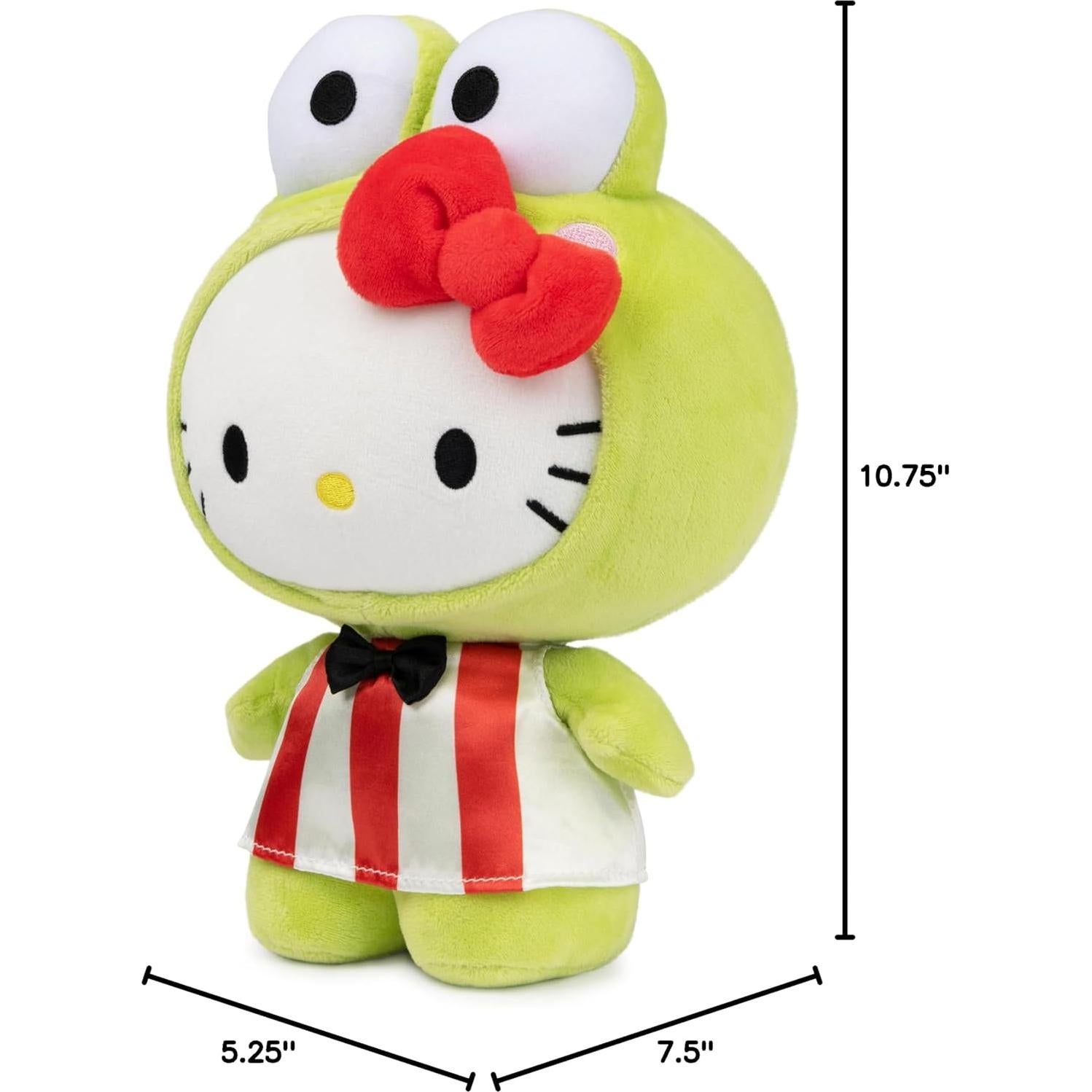 Peluche GUND Hello Kitty Keroppi 24.1 cm Verde Premium