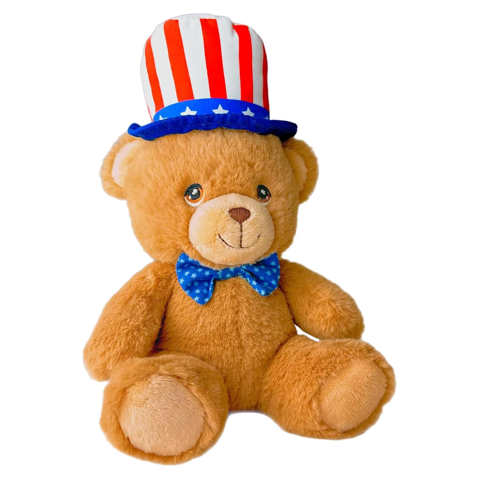 Peluche Eco Plush Tío Sam Deluxe Paws 18 cm 100% Reciclado