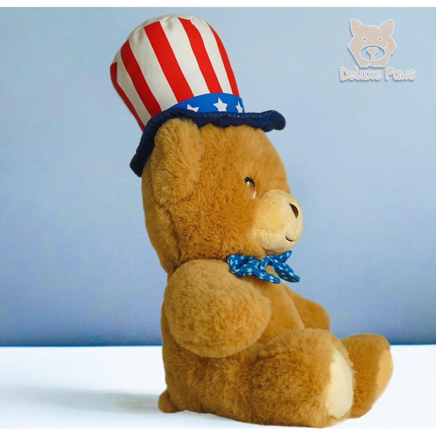 Peluche Eco Plush Tío Sam Deluxe Paws 18 cm 100% Reciclado