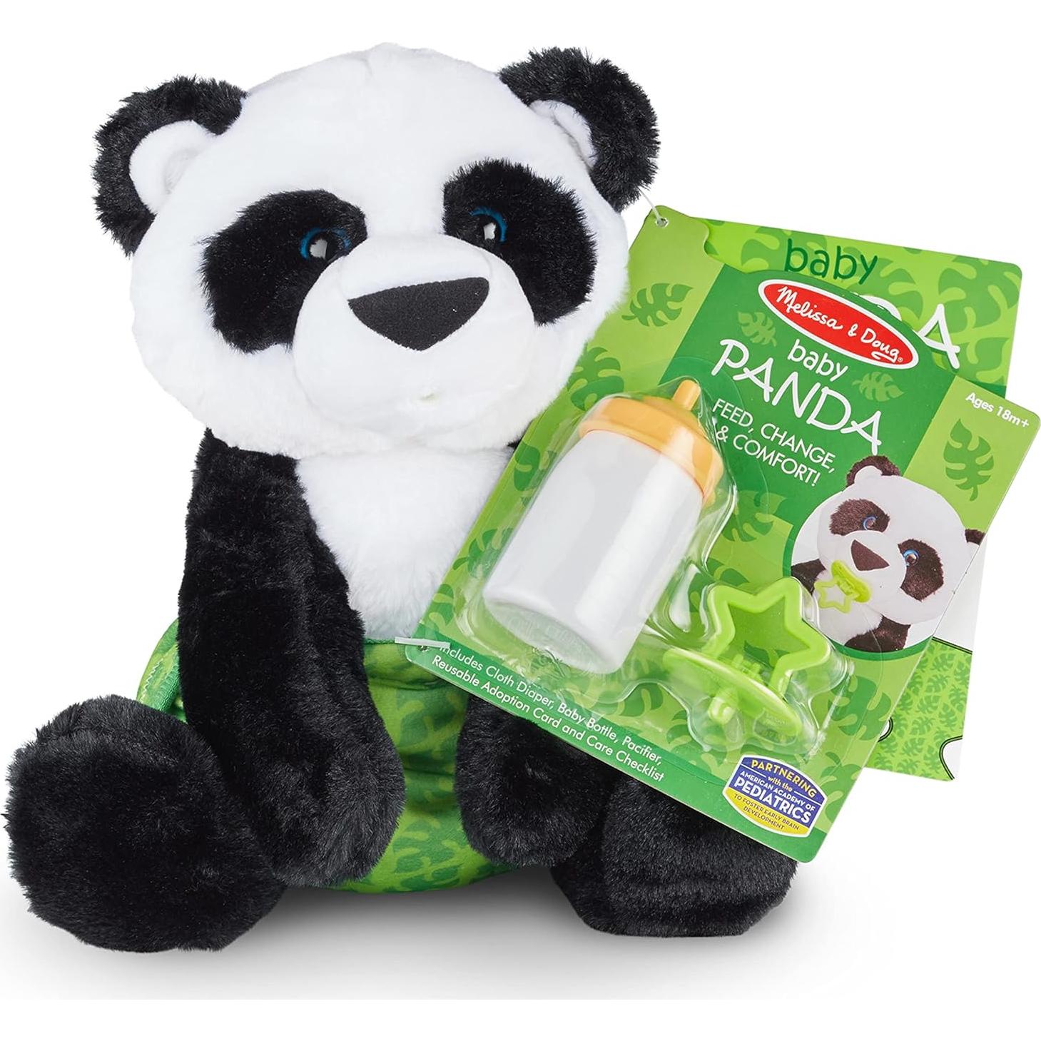 Muñeco de Peluche Panda Bebé Melissa & Doug 27.94 cm