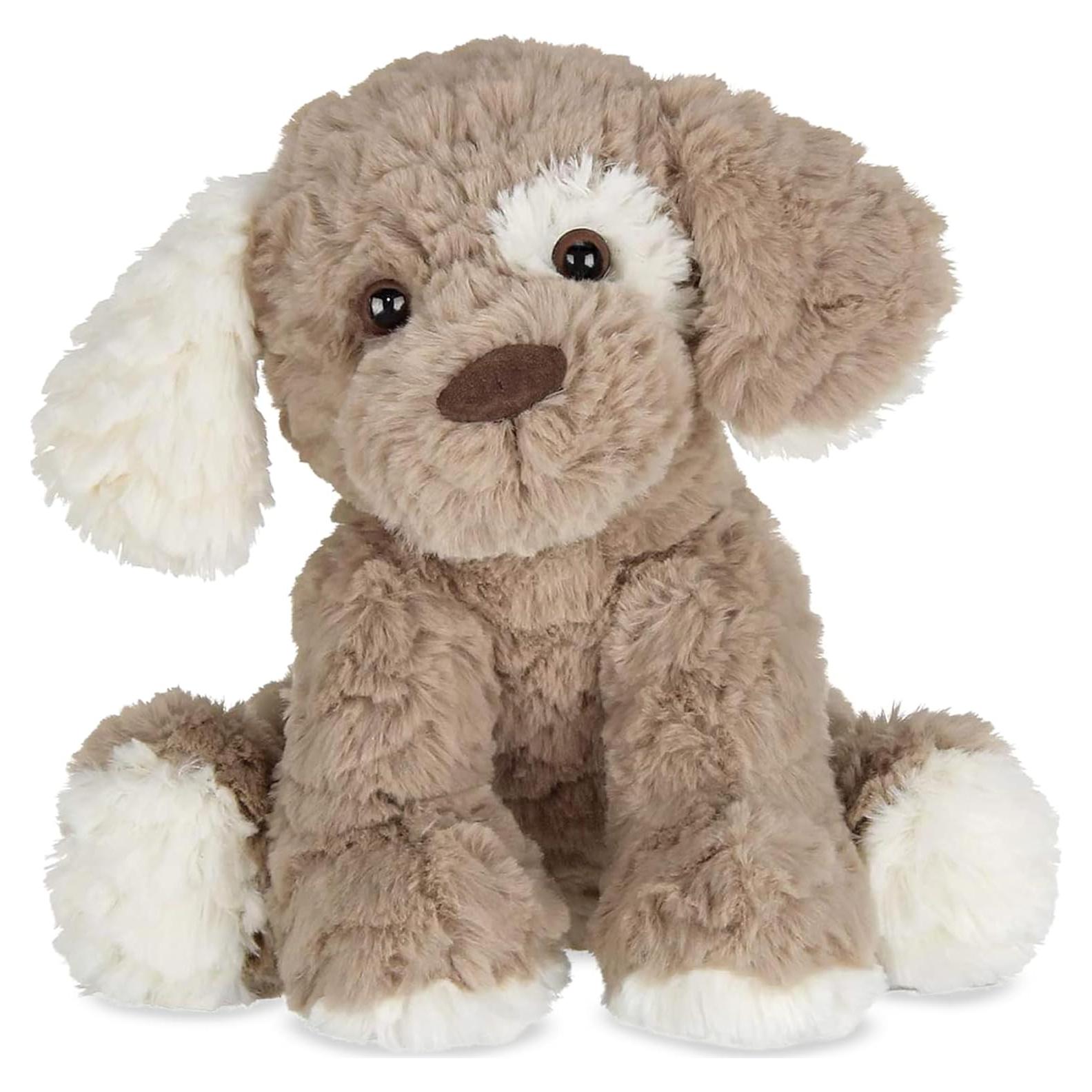 Perro de Peluche Bearington Pal Beige y Marrón 28 cm