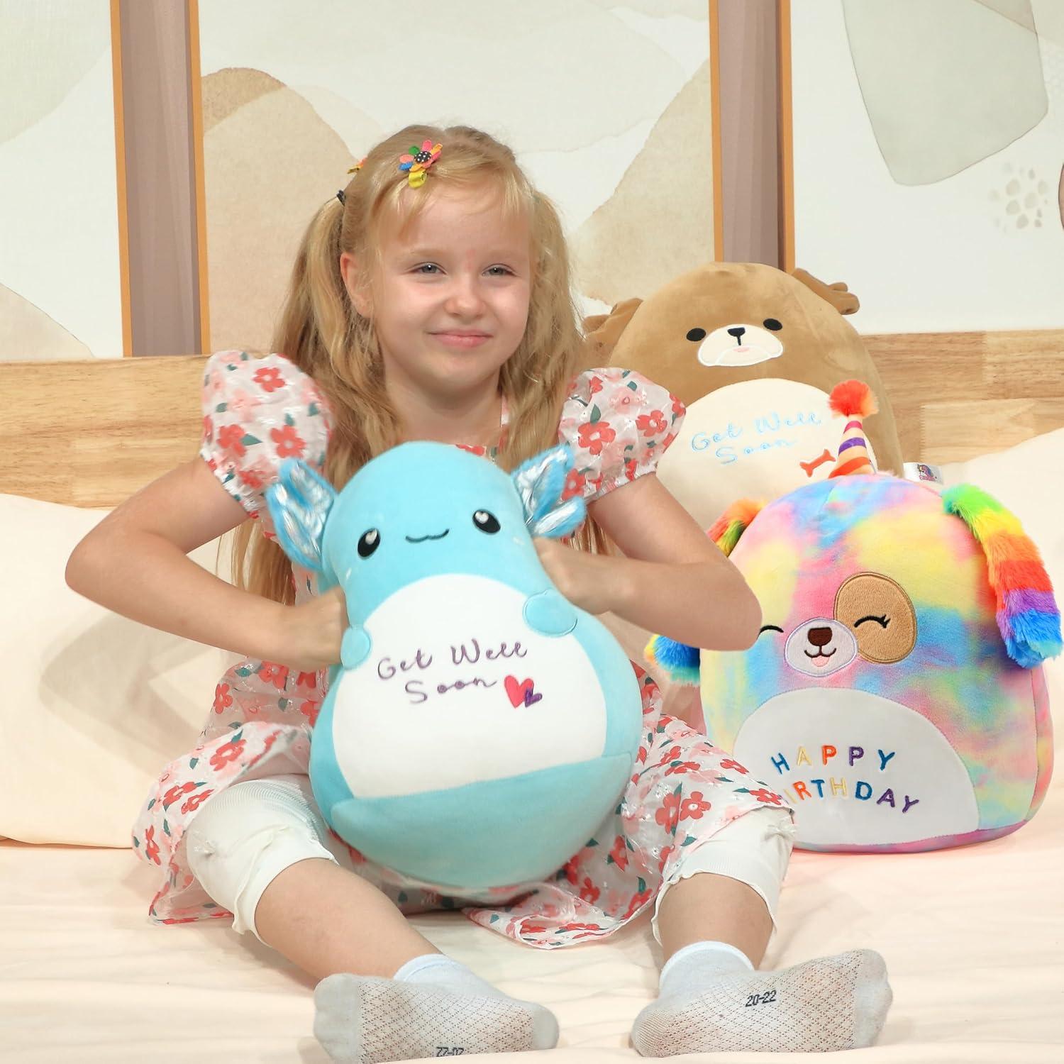 Almohada de Peluche Perro Shar Pei Easfan 35.6 cm Marrón