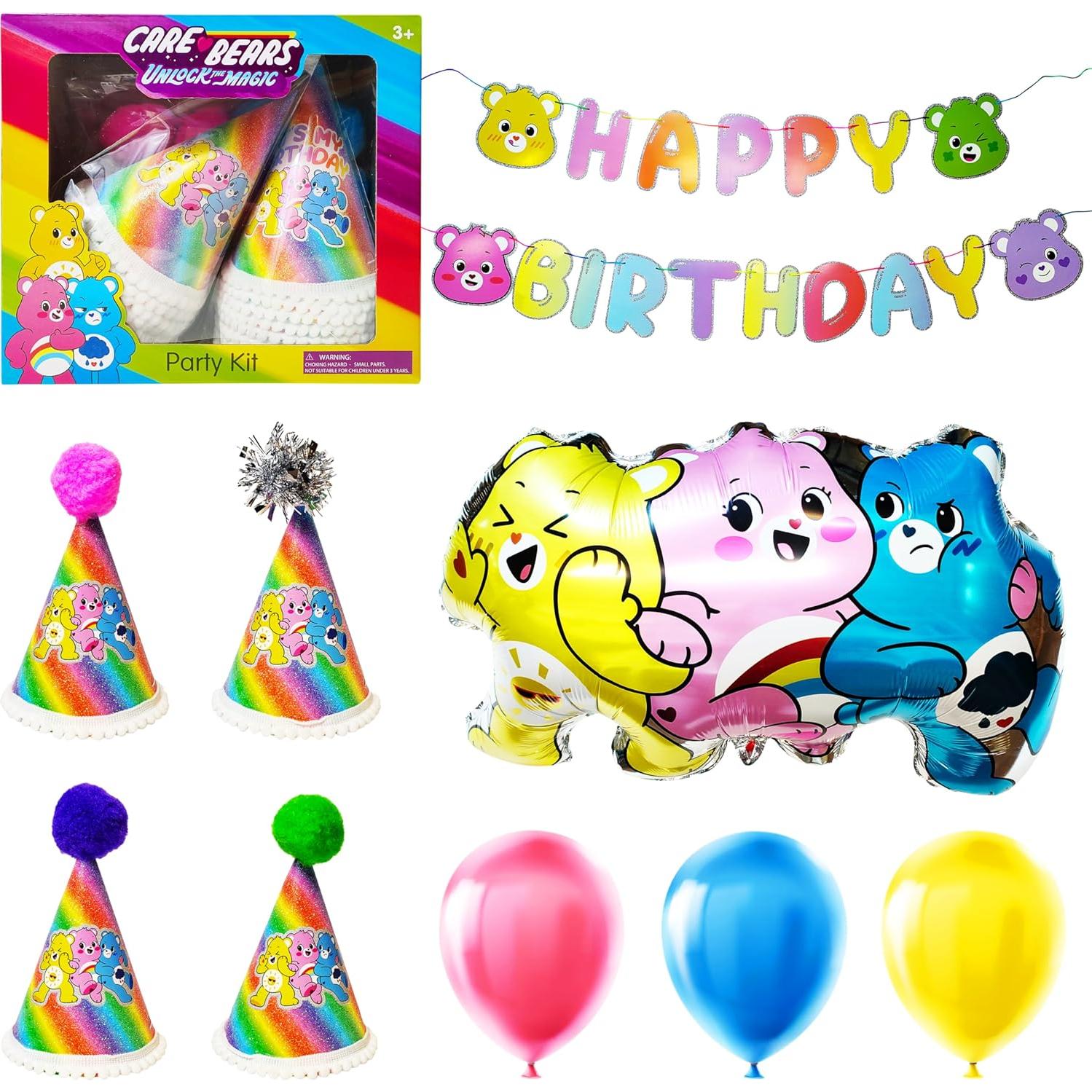 Decoraciones de Cumpleaños Care Bears 31pc H.E.R. Accessories