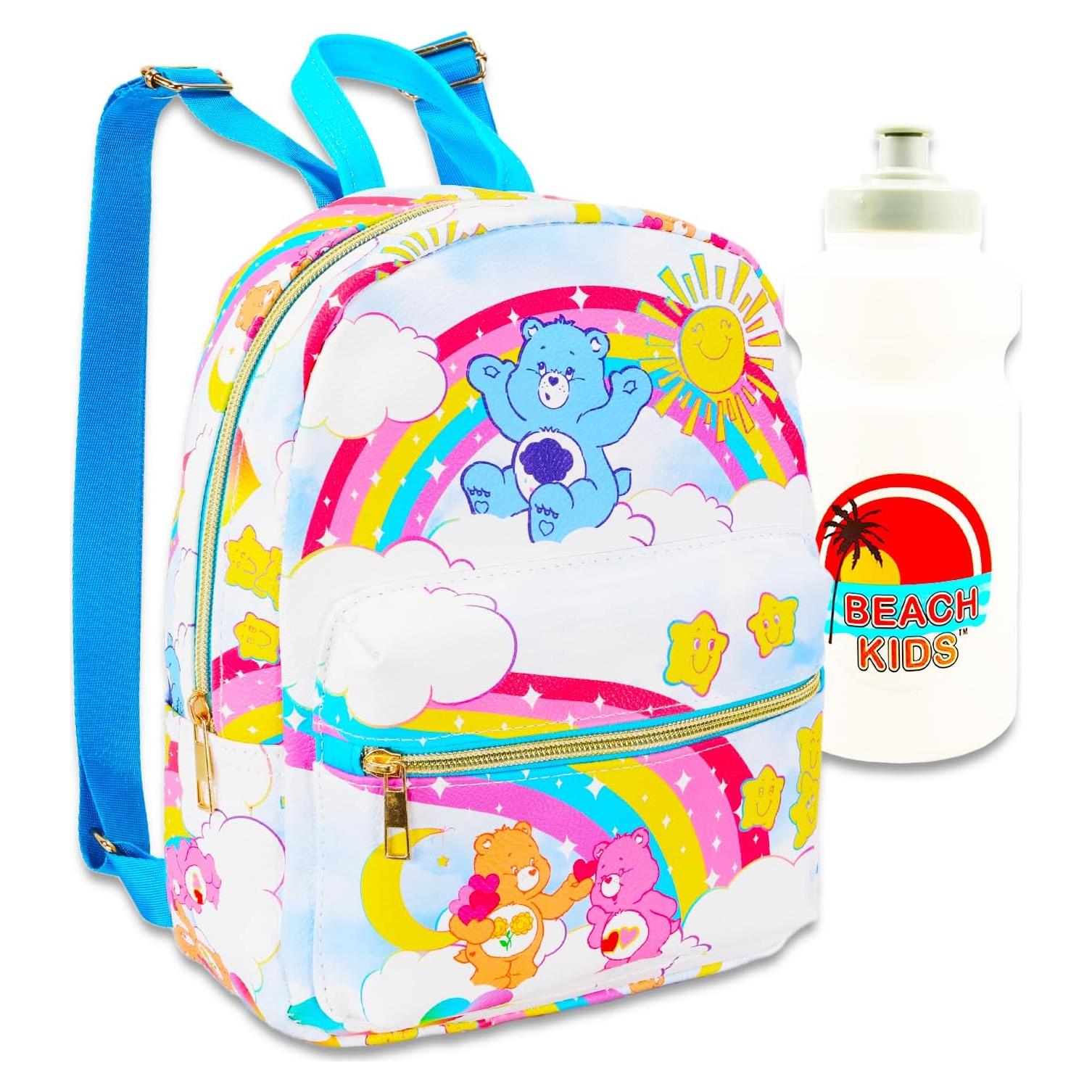 Mochila Mini Care Bears para Niñas - Cuero Sintético 25cm