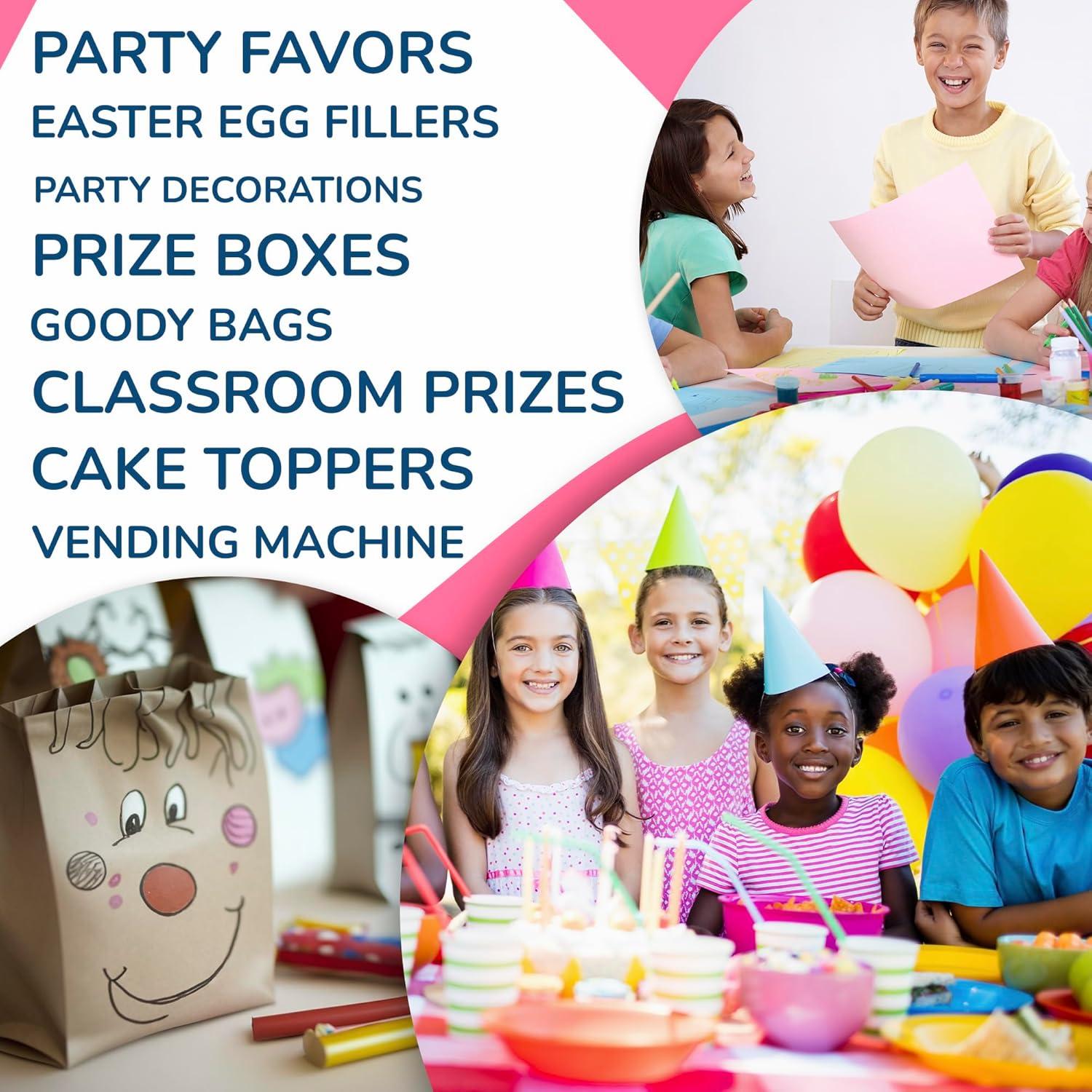 Juguetes de Popó Emoji Unicornio - 100 Piezas para Fiesta