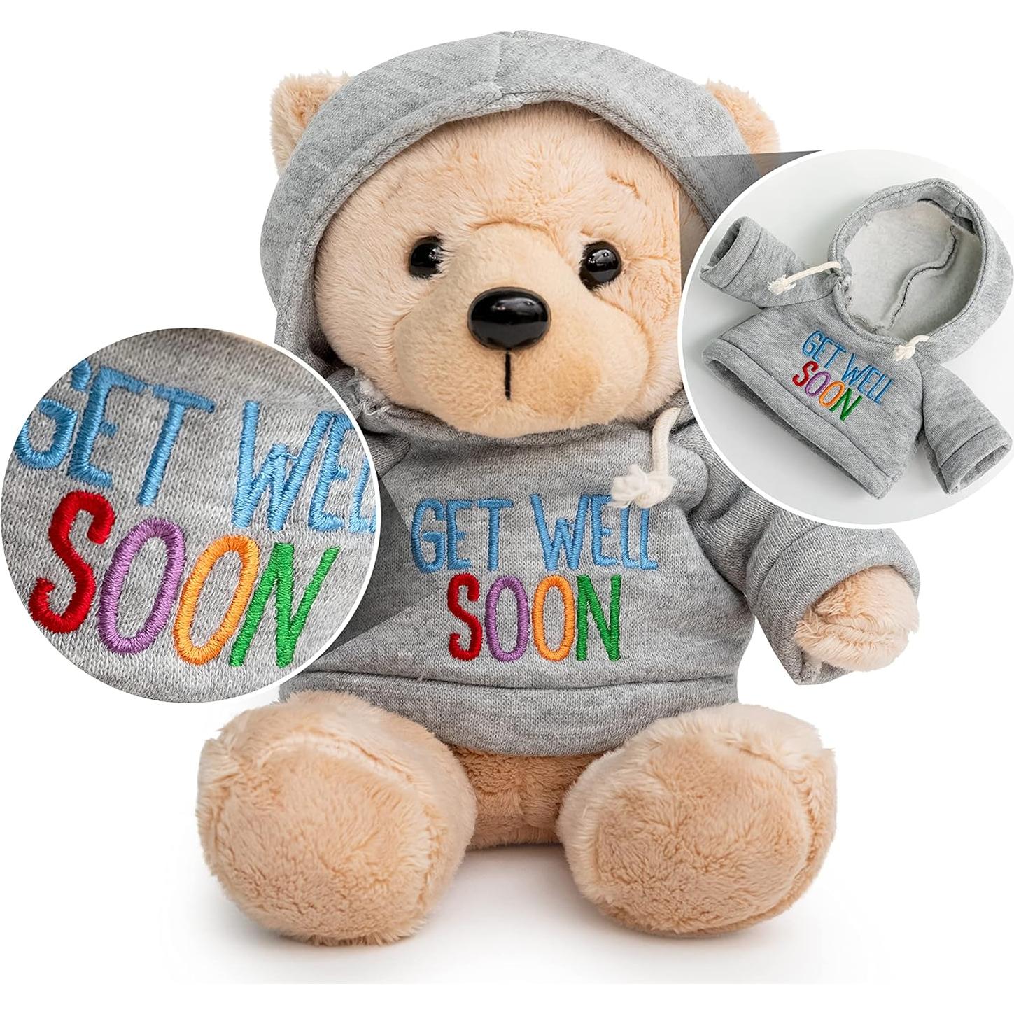 Conjunto de Regalo Oso de Peluche y Libro Goodbye Tonsils