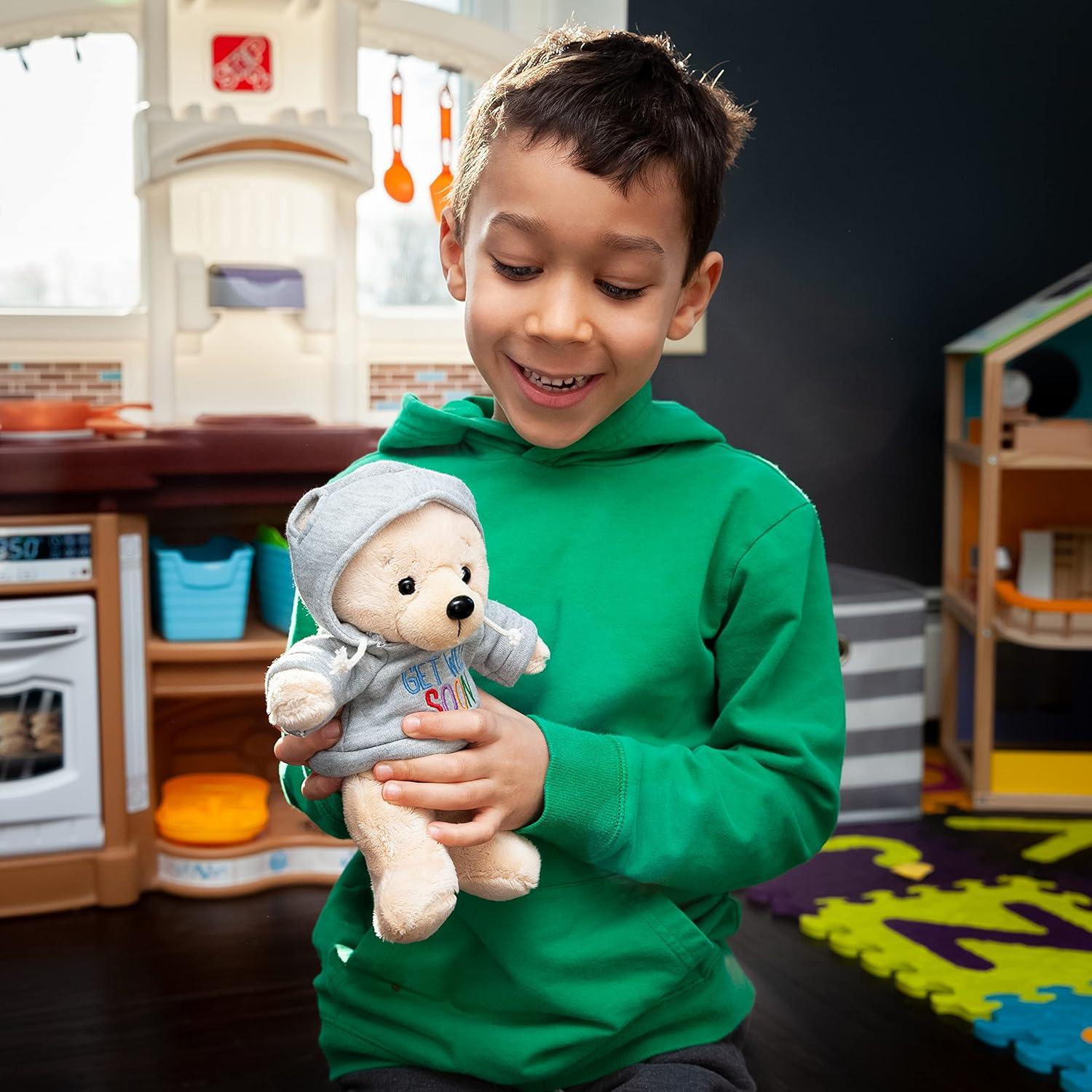 Conjunto de Regalo Oso de Peluche y Libro Goodbye Tonsils