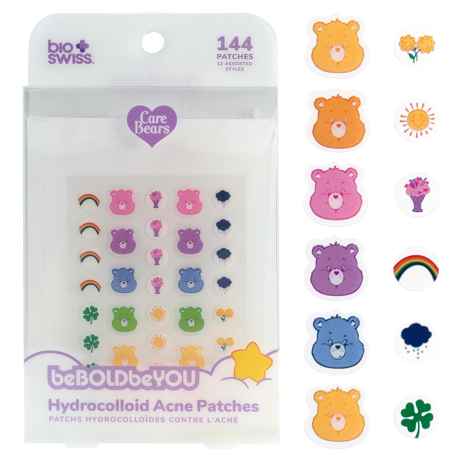 Parche para Acné BioSwiss Care Bears - 144 Unidades Hidrocoloides