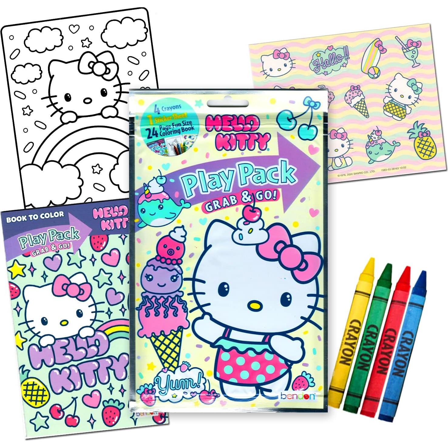 Paquete de Actividades Hello Kitty - Libro, Stickers y Más