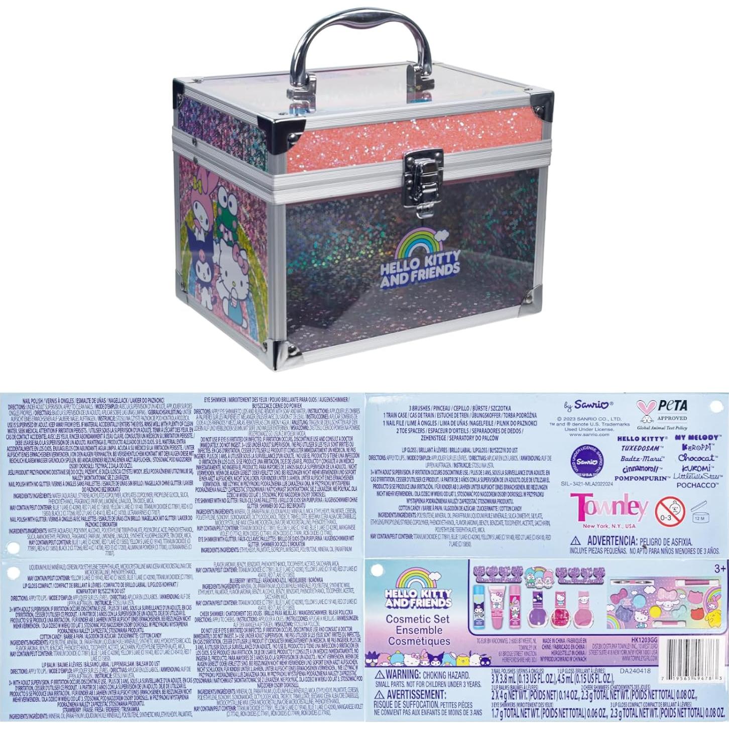 Set de Maquillaje Hello Kitty Townley Girl para Niñas 3+