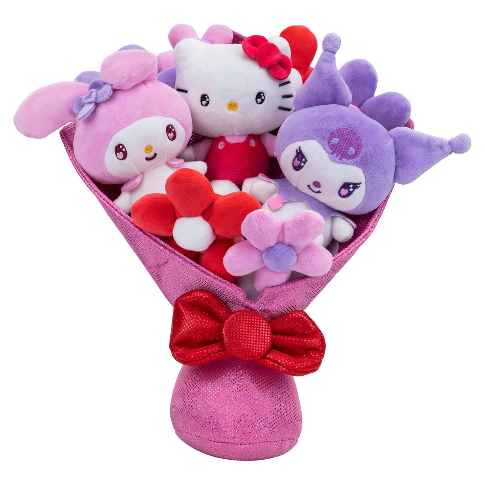 Ramo de San Valentín de Peluche Hello Kitty - 9 peluches