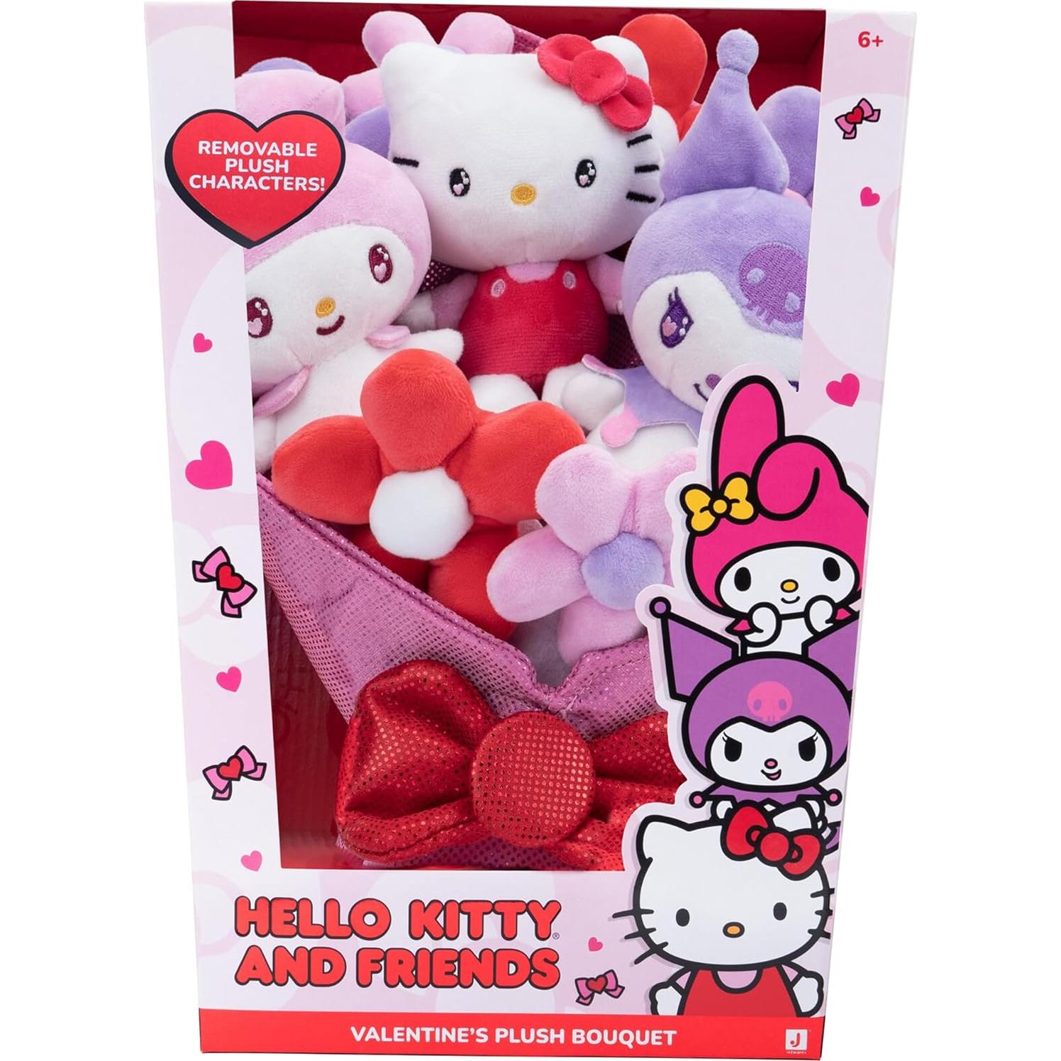 Ramo de San Valentín de Peluche Hello Kitty - 9 peluches