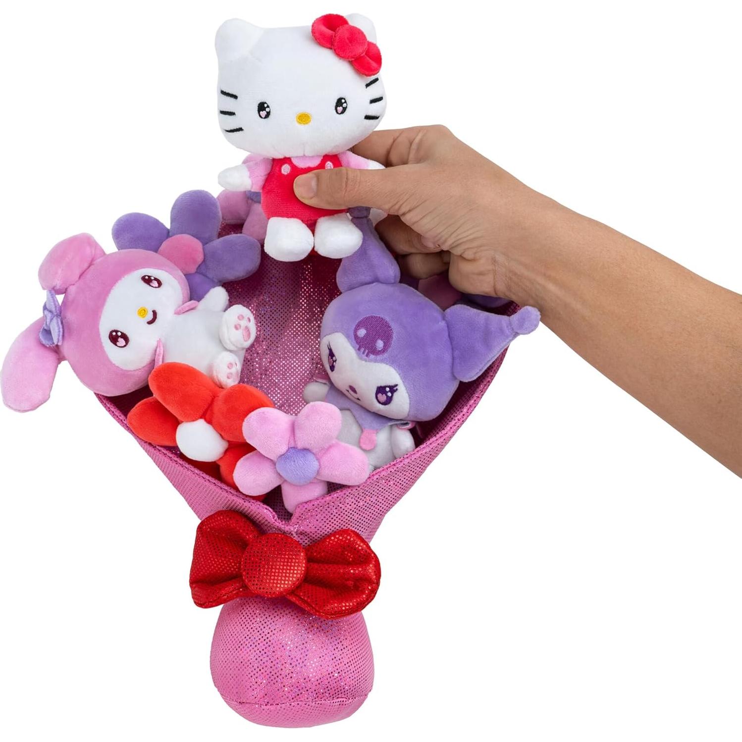 Ramo de San Valentín de Peluche Hello Kitty - 9 peluches